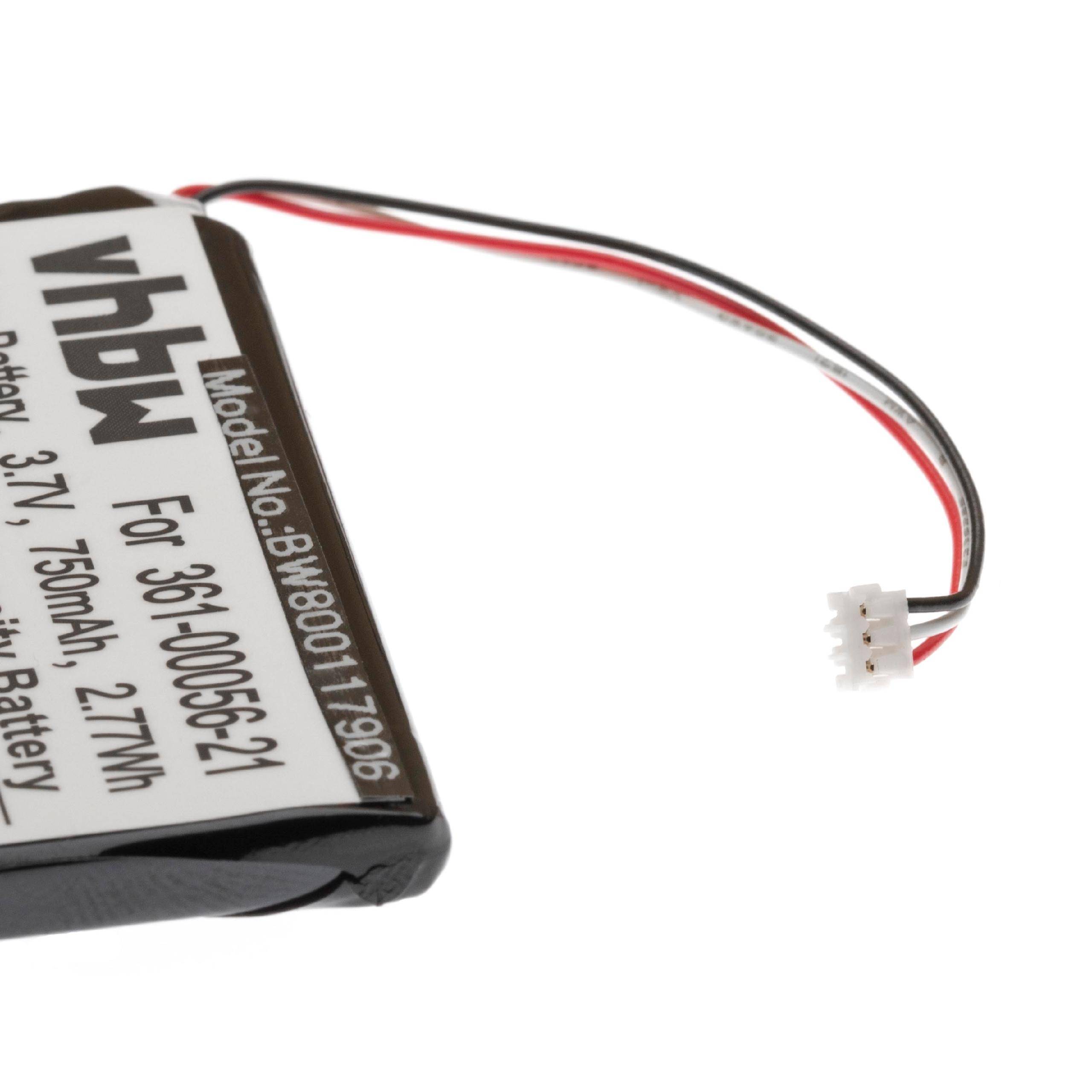 vhbw Akku kompatibel mit Garmin DriveAssist 51 LMTS, 51 LMT-S, 50 LMT-D GPS Navigation Navi (750 mAh, 3,7 V, Li-Ion)
