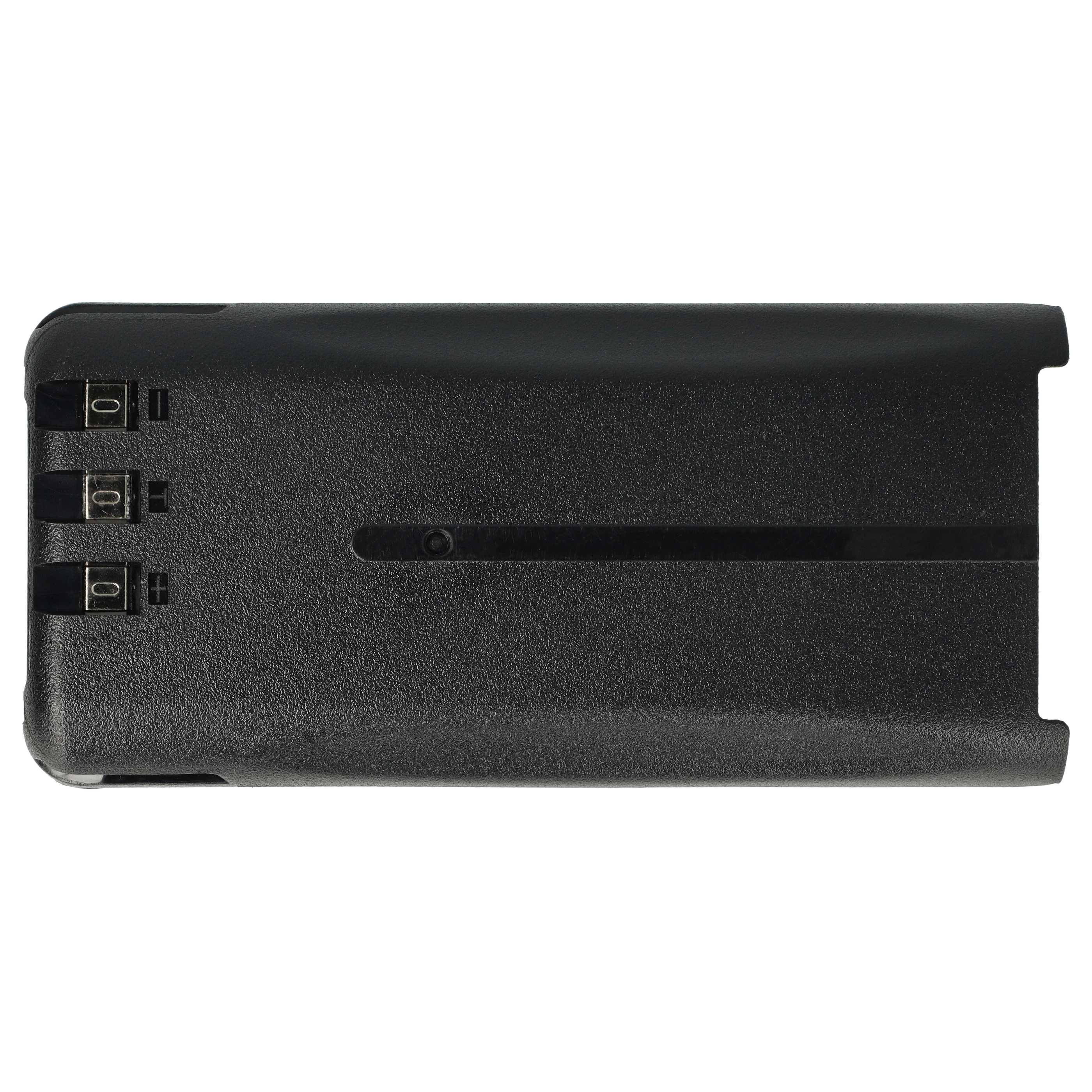 vhbw Akku kompatibel mit Kenwood TK-2212L, TK-2212M, TK-2300VP, TK-2302E, TK-2302T Funkgerät, Walkie Talkie (2000mAh, 7,4V, Li-Ion)