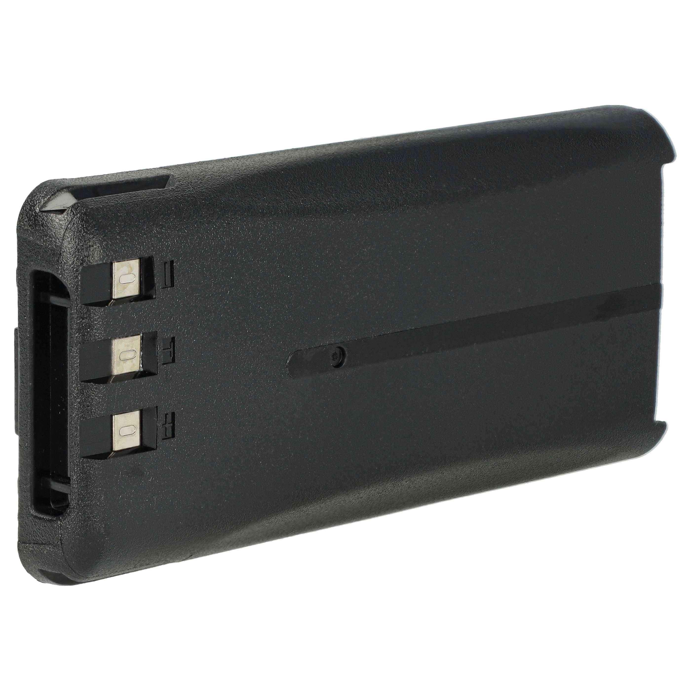 vhbw 2x Akku kompatibel mit Kenwood TK-3202E3, TK-3202E, TK-3202, TK-3200-U8P, TK-3200-U2P Funkgerät, Walkie Talkie (2000 mAh, 7,4 V, Li-Ion)