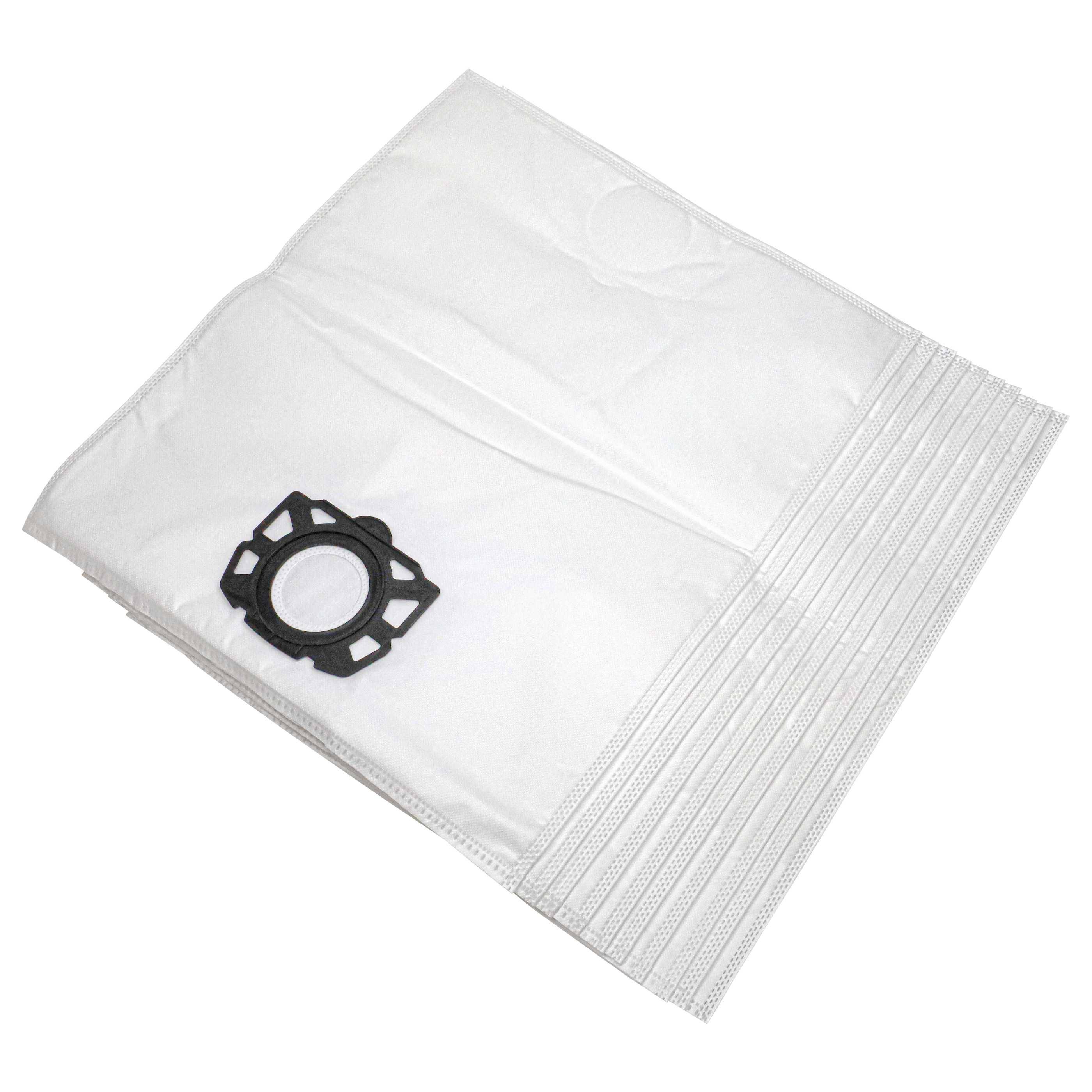 vhbw 10x Staubsaugerbeutel Ersatz für Kärcher KFI 487, 2.863-006.0 für Staubsauger - Mikrovlies, 51cm x 43cm Weiß