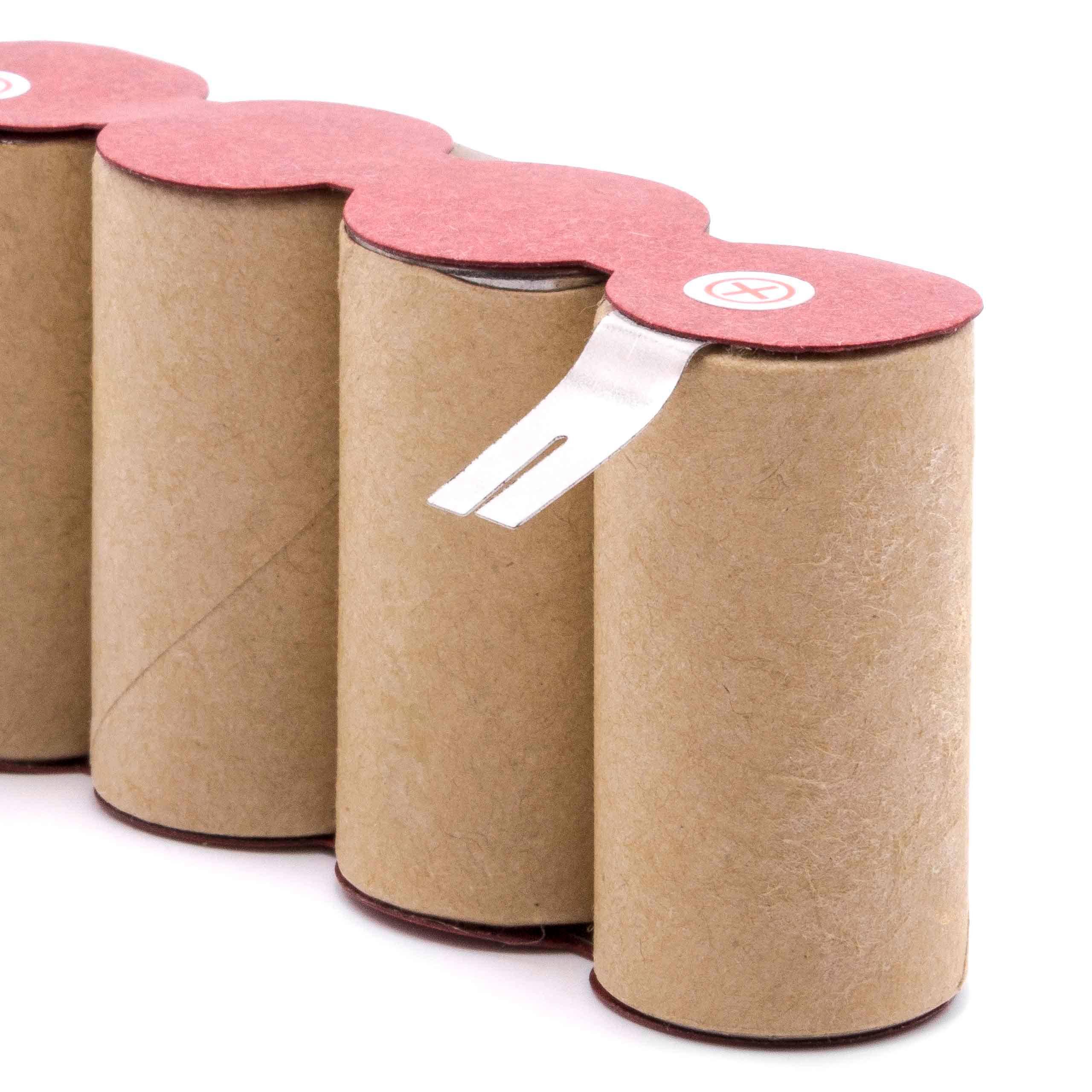 vhbw Akku Ersatz für Kärcher BF9900, ABS-K55 für Staubsauger (2000 mAh, 4,8 V, NiMH)