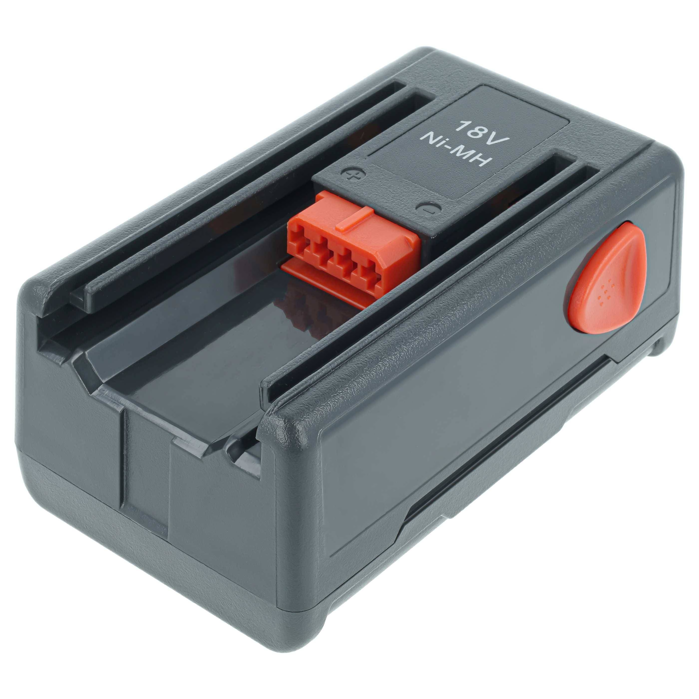 vhbw Akku kompatibel mit Gardena SmallCut 300/23, 300, 8844-20 Grasschere, Strauchschere (1,5Ah, 18V NiMH)