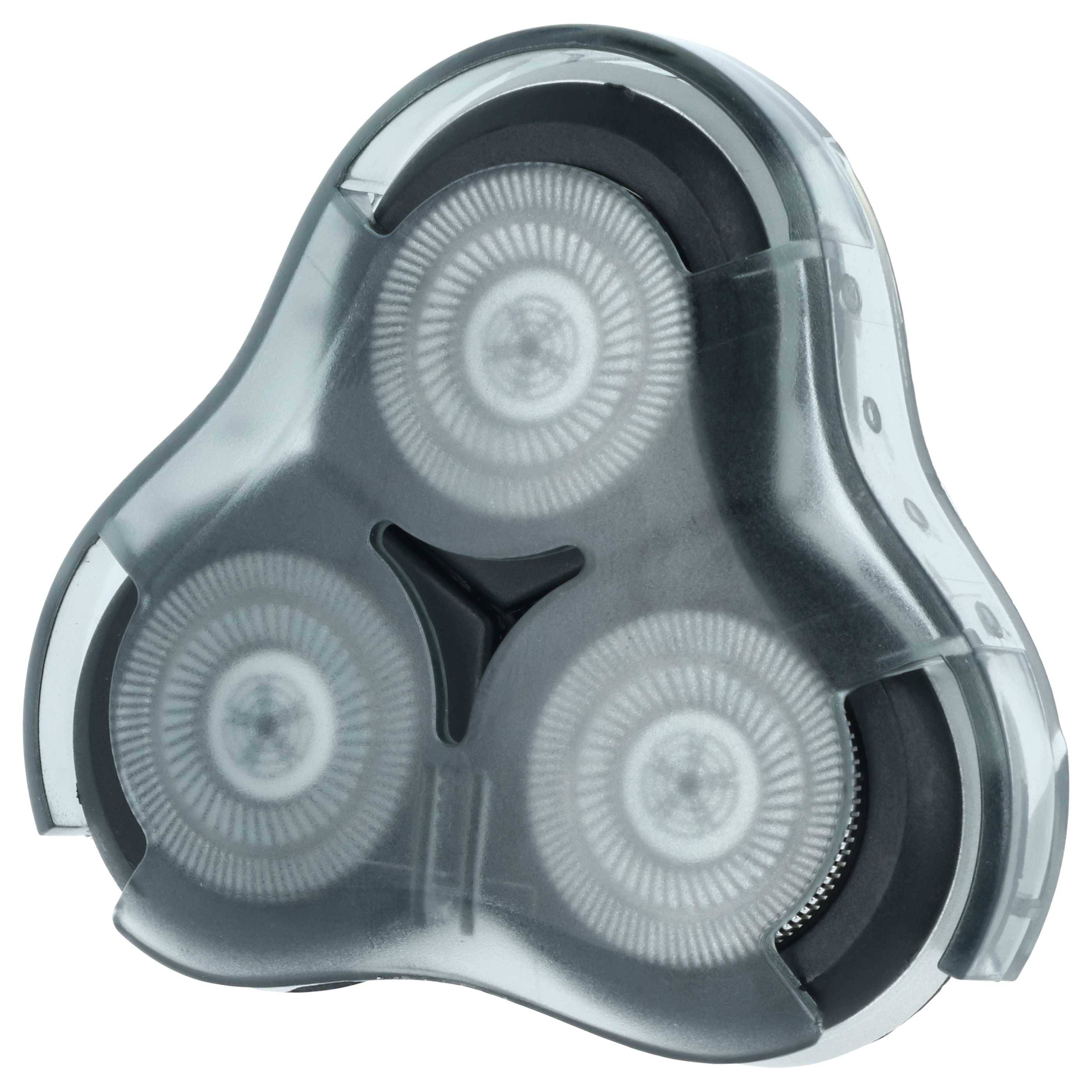 vhbw 3x Scherköpfe Ersatz für Philips RQ12 Old Edition für Elektrorasierer, Schwarz