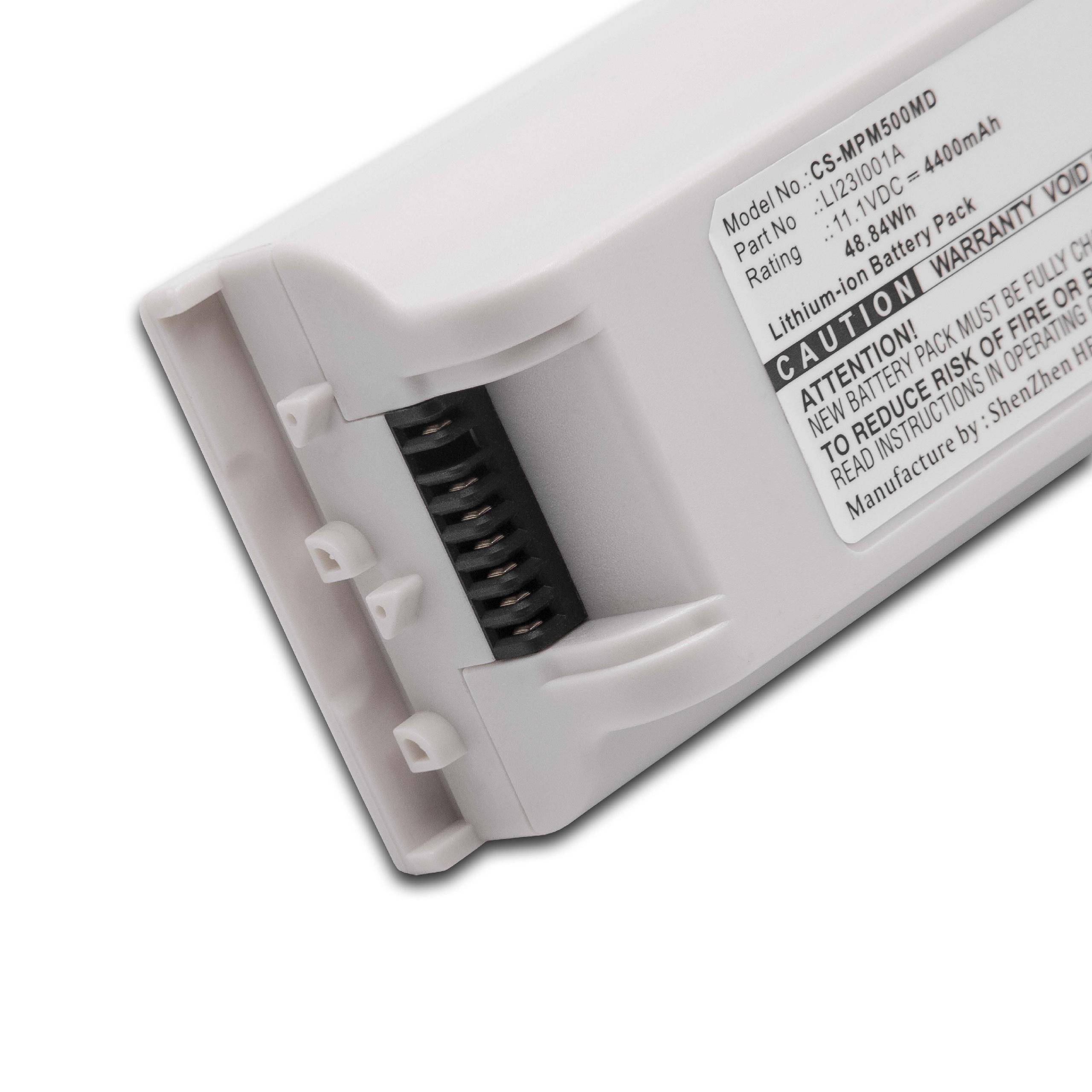 vhbw Akku Ersatz für Mindray LI23I001A, 2108-30-66176 für Medizintechnik (4400 mAh, 11,1 V, Li-Ion)