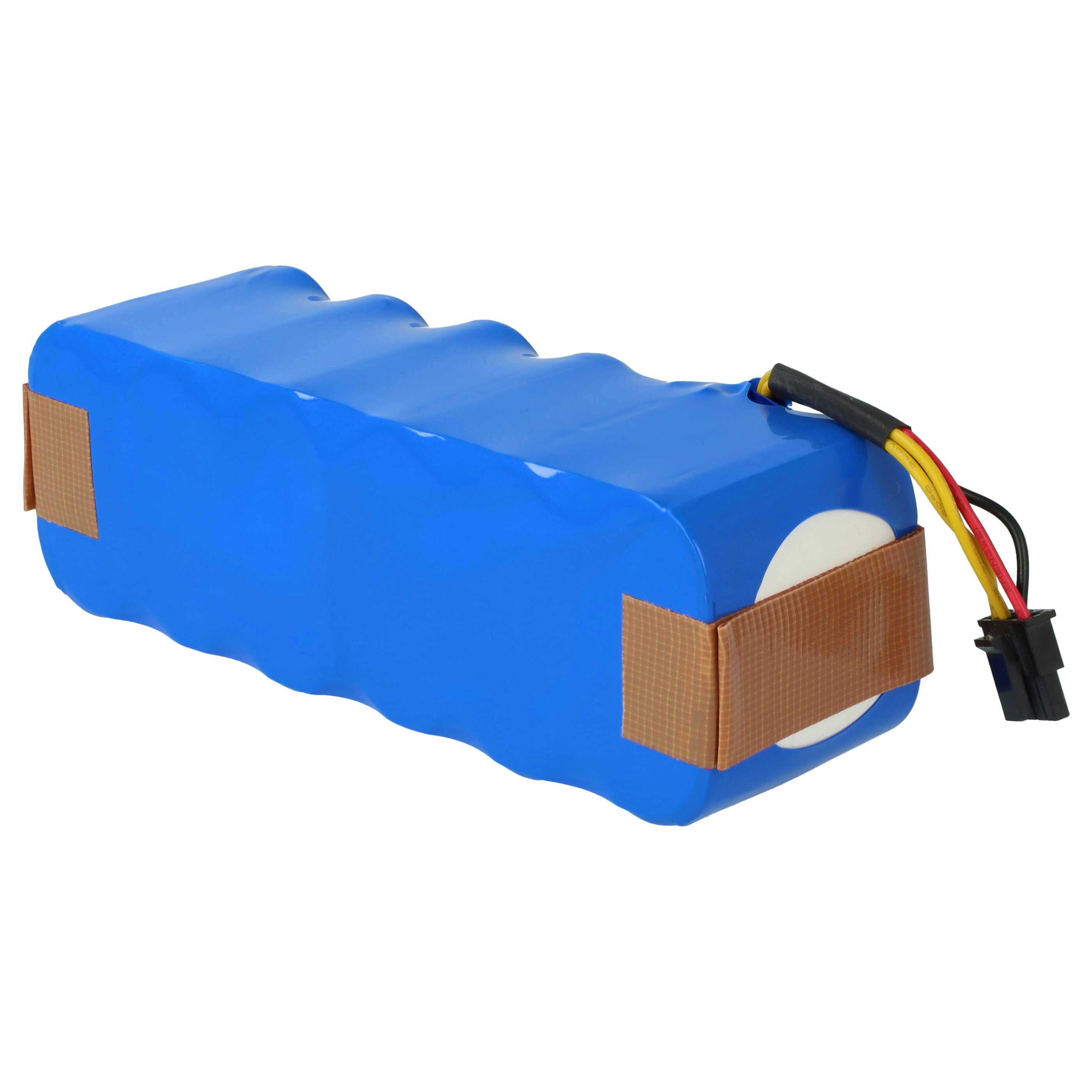 vhbw Akku Ersatz für LP43SC2000P für Profimaster Robot 2712 | Ariete Briciola 2711, 2712, 2713, 2717, Evolution 2.0 Saugroboter (2000mAh, 14.4V, Ni-