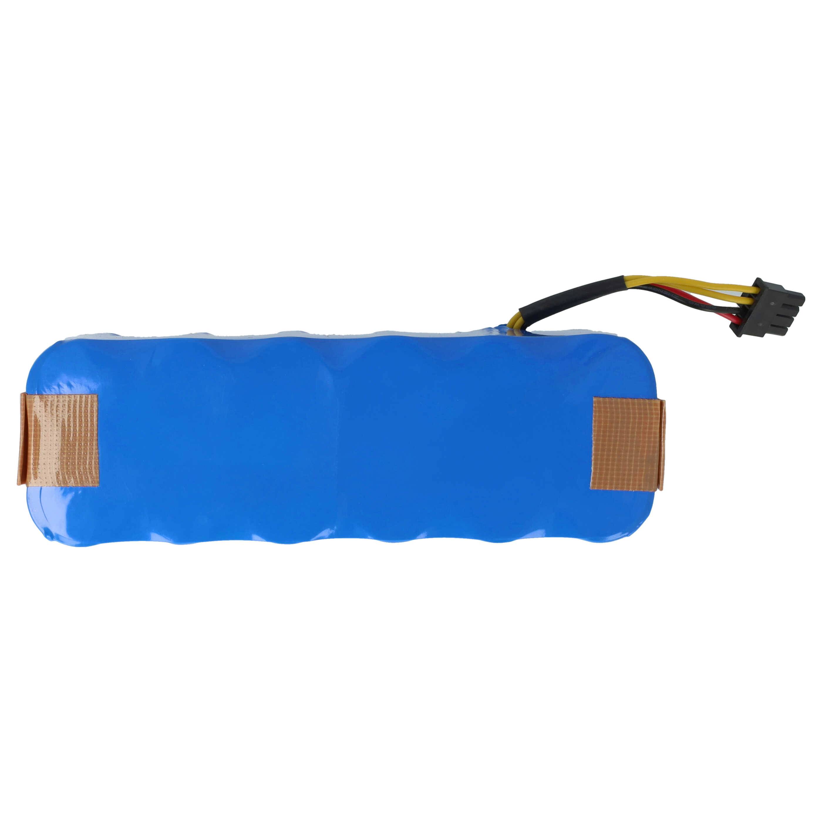 vhbw Akku Ersatz für LP43SC2000P für Profimaster Robot 2712 | Ariete Briciola 2711, 2712, 2713, 2717, Evolution 2.0 Saugroboter (2000mAh, 14.4V, Ni-