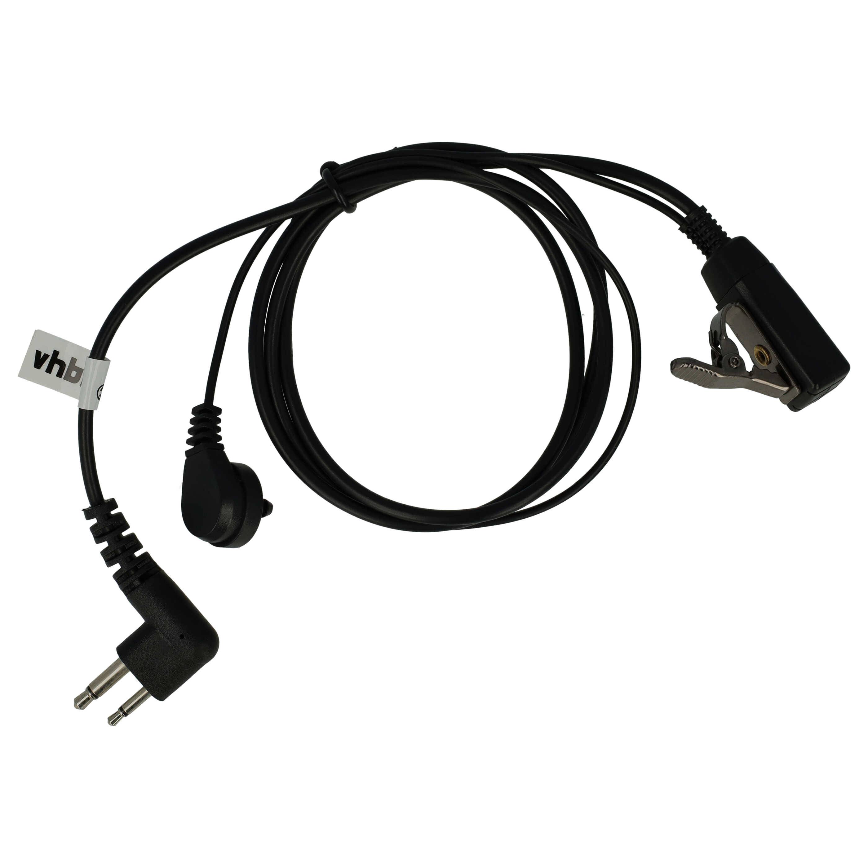 vhbw Headset kompatibel mit Motorola Radius P110 Funkgerät