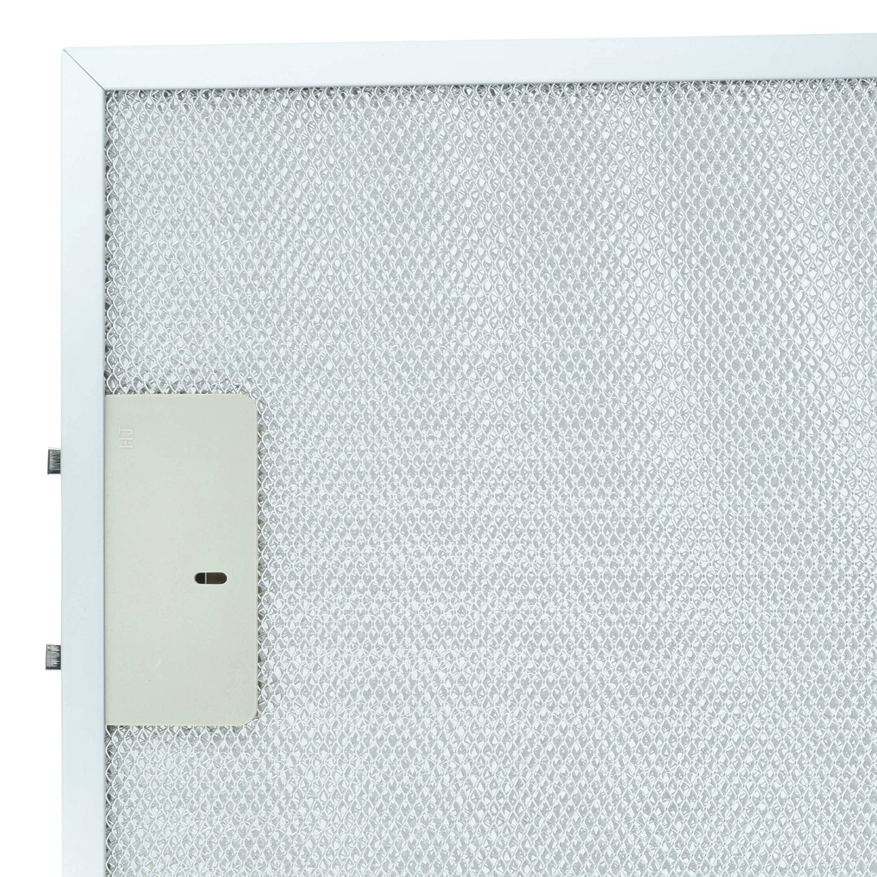 Metalltür mit Gitterstruktur, auf der linken Seite eine beige Schlossbox.