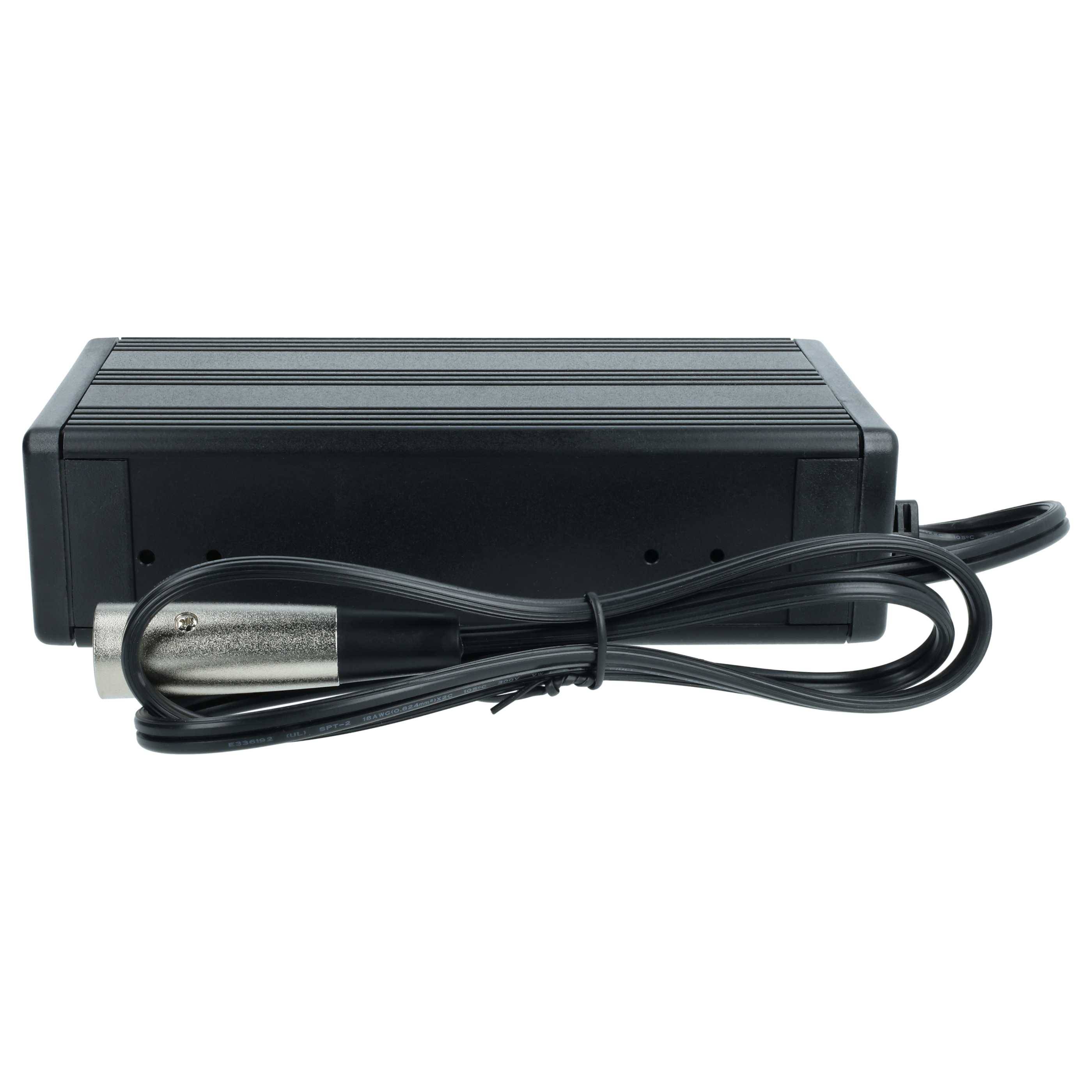 vhbw Ladegerät kompatibel mit Ambrogio B025DE0, L100, L20, B029DE0, B029EL0, B025EL0, L15, L200 Akku-Rasenmäher Roboter Li-Ion-Akkus (24V)