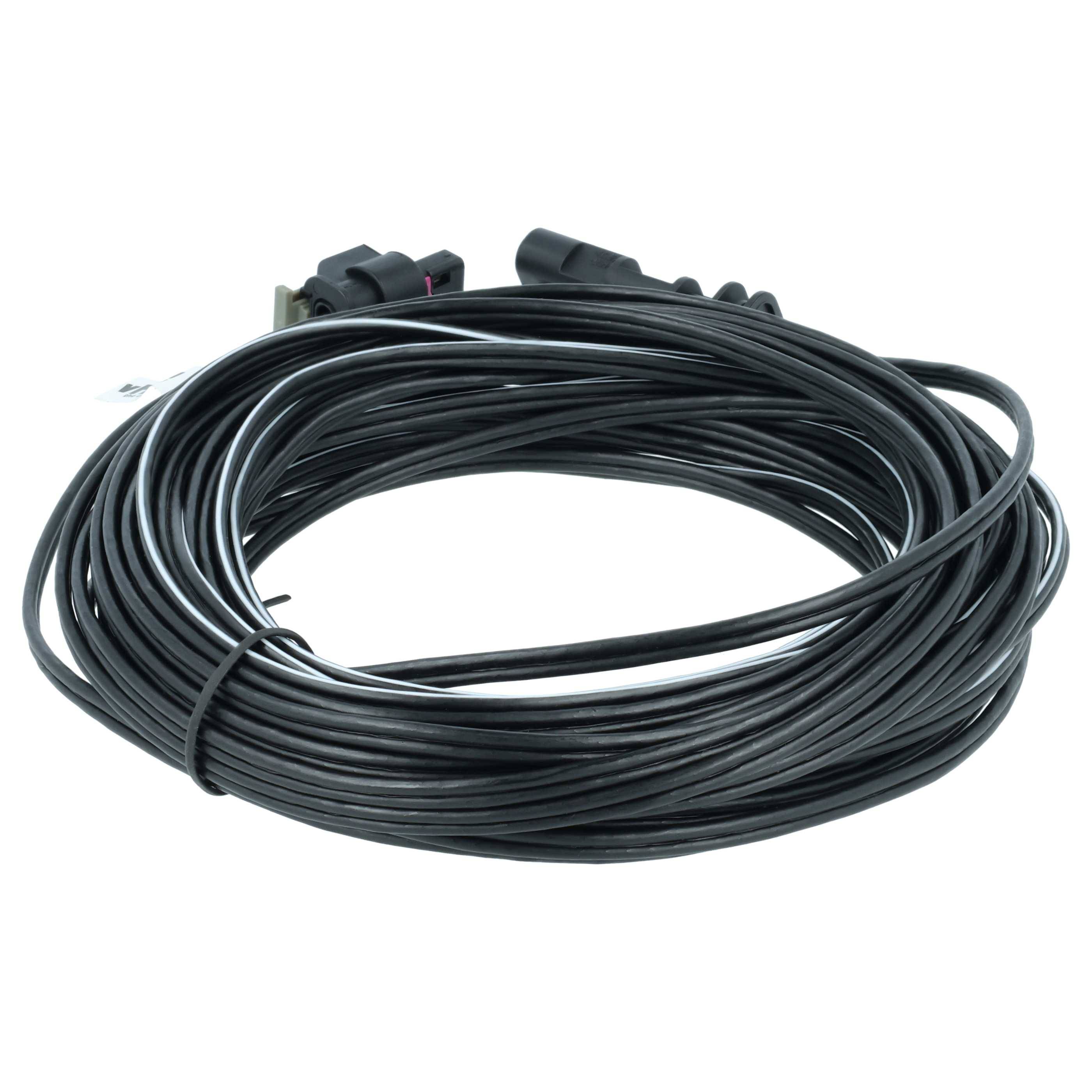 vhbw Niederspannungs-Kabel Transformator Kabel kompatibel mit Husqvarna Automower 308, 308X (Bj. 2013 - 2015) Mähroboter, Rasenmäher, 10m