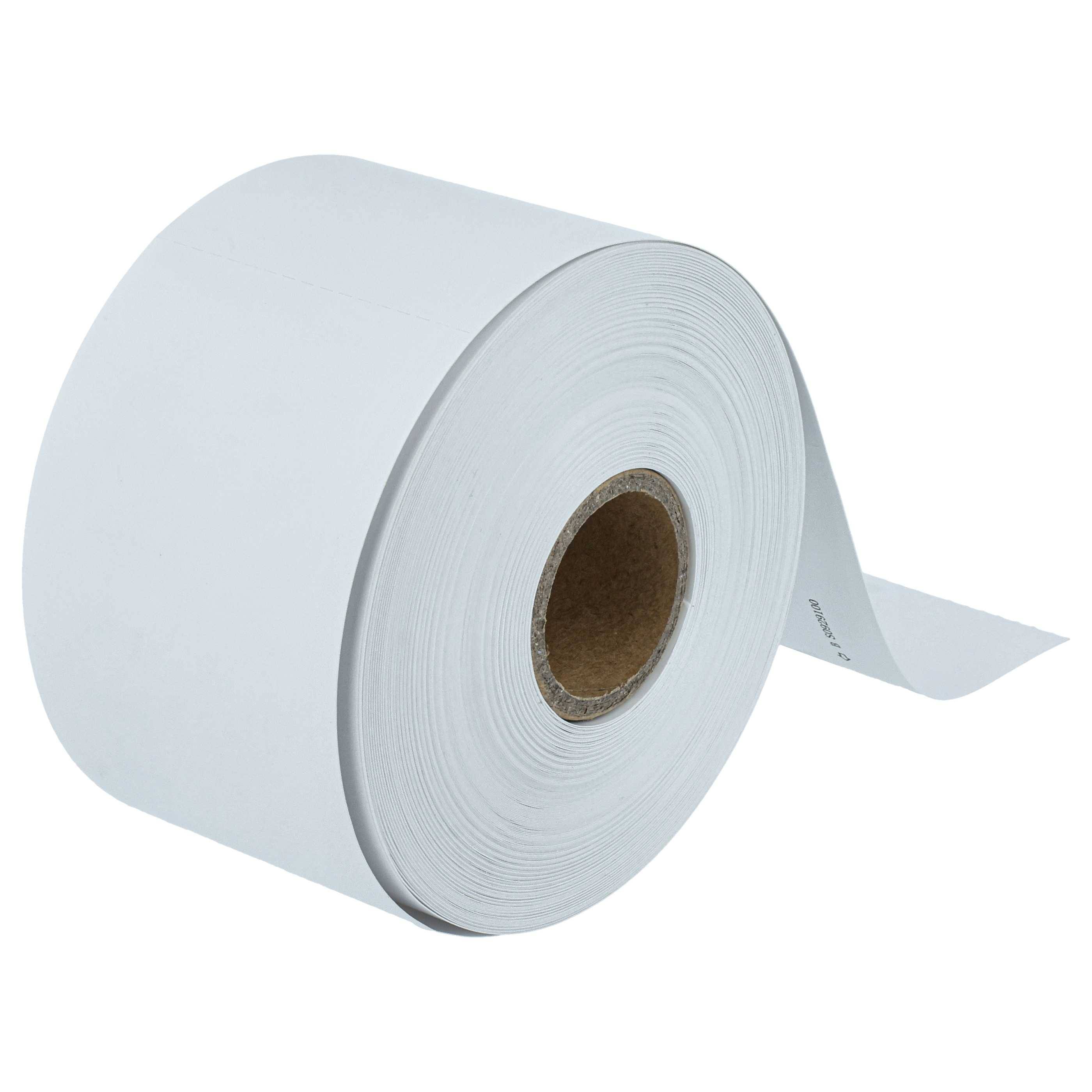 vhbw 5x Rolle 51mm x 89mm (300 Etiketten) kompatibel mit Dymo LabelWriter 400 Turbo, 400 Duo, 400, 320, 330 Drucker Weiß
