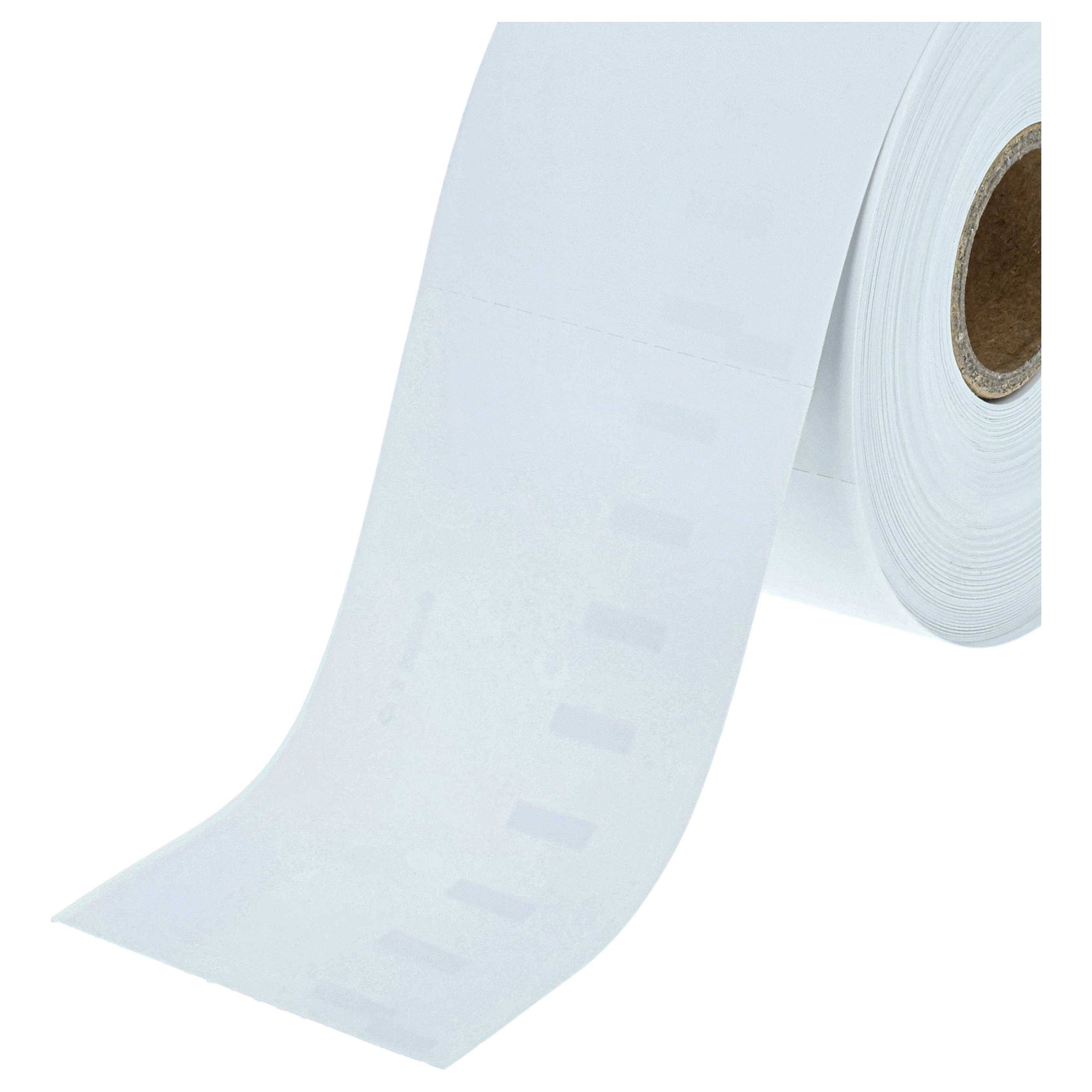 vhbw 5x Rolle 51mm x 89mm (300 Etiketten) kompatibel mit Dymo LabelWriter 400 Turbo, 400 Duo, 400, 320, 330 Drucker Weiß