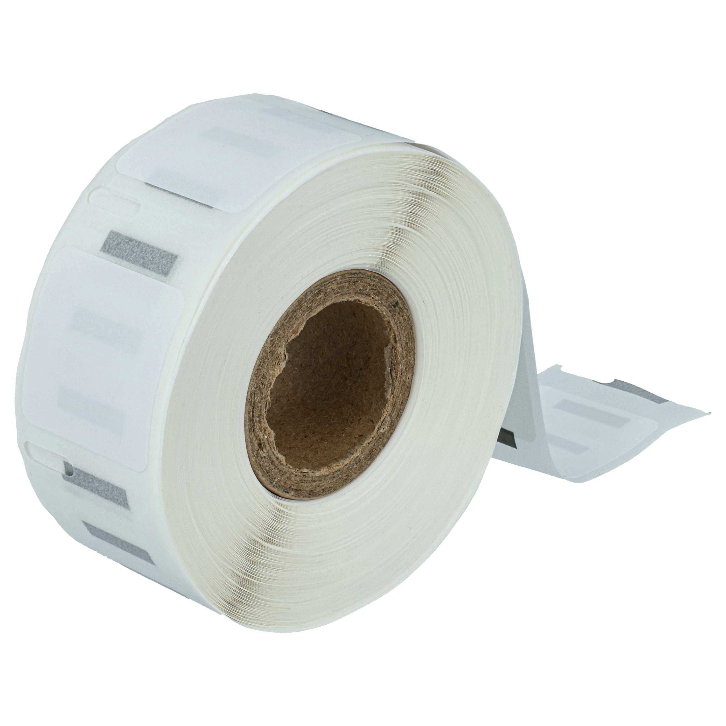vhbw Set 10x Rolle 25mm x 25mm kompatibel mit Dymo LabelWriter SE 450 | 450 Turbo, 450 Twin Turbo Etiketten-Drucker