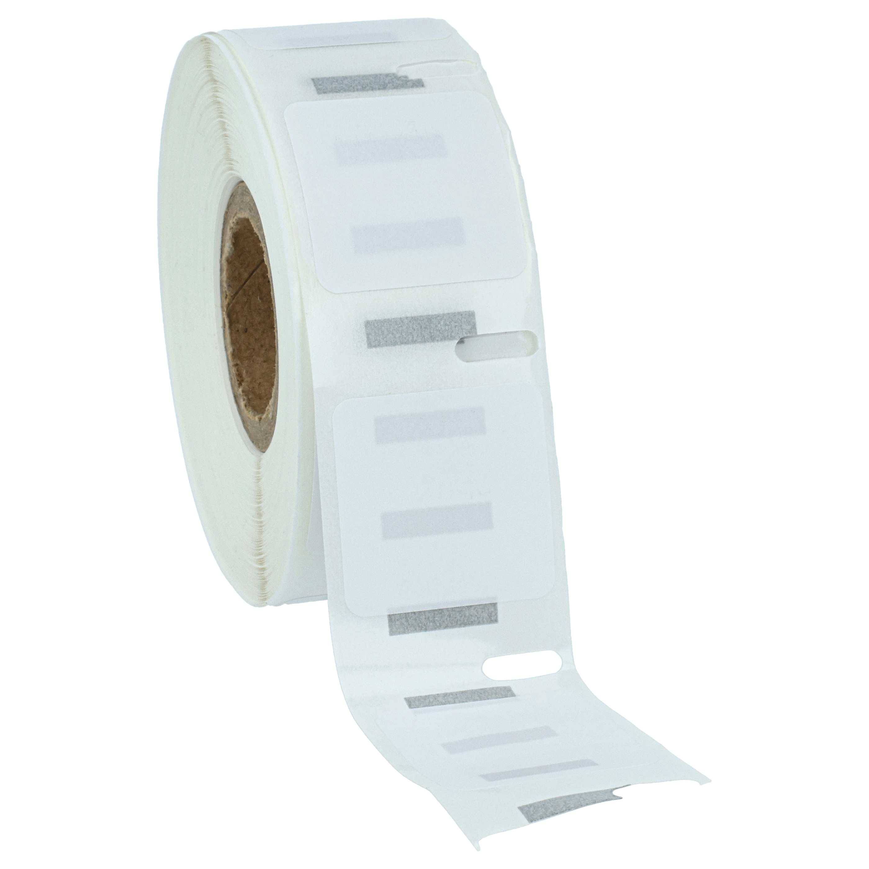 vhbw Set 10x Etiketten-Rolle 25mm x 25mm kompatibel mit Dymo LabelWriter SE 450, 450 Turbo, 450 Twin Turbo Etiketten-Drucker