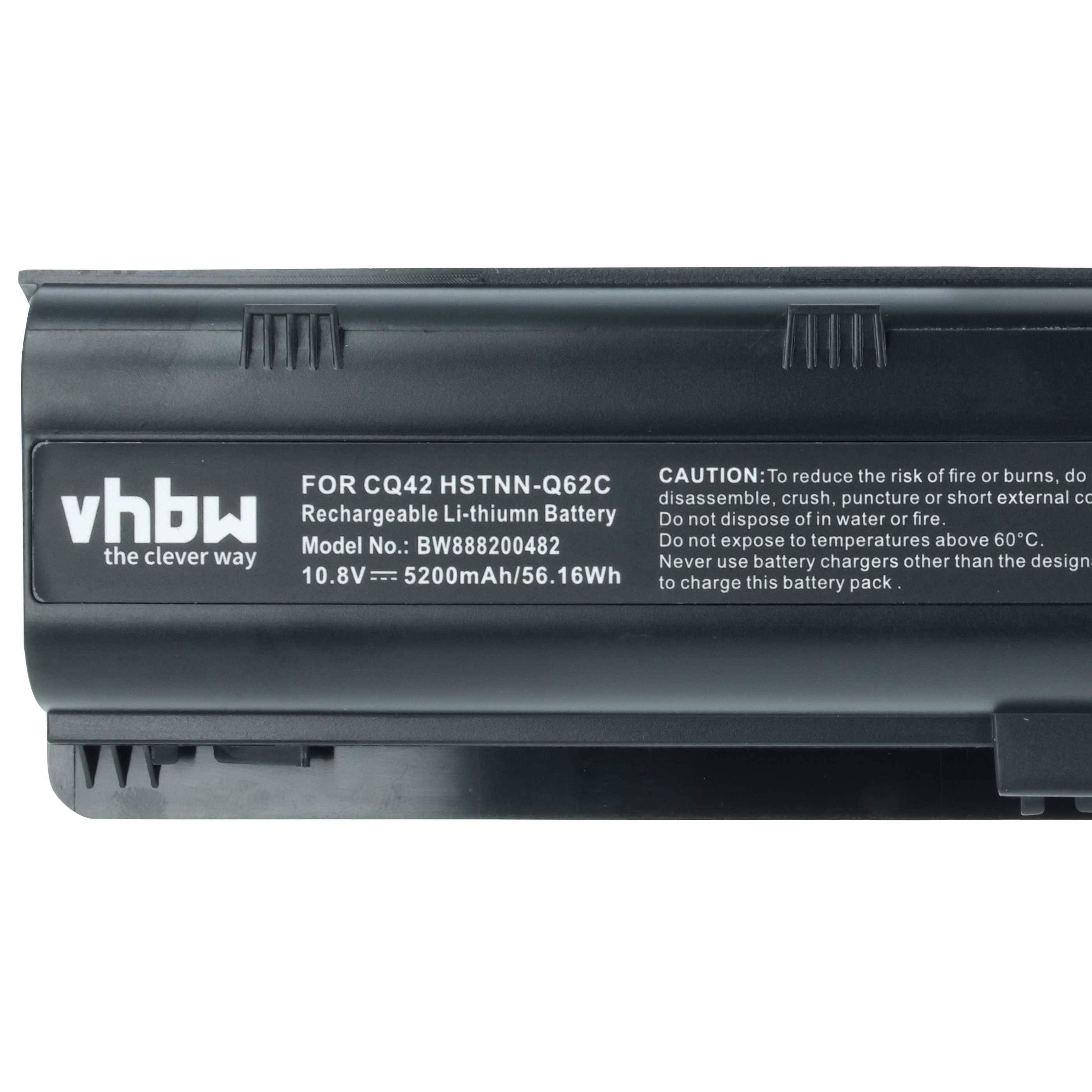 Ein wiederaufladbarer Akku mit der Bezeichnung „vhbw