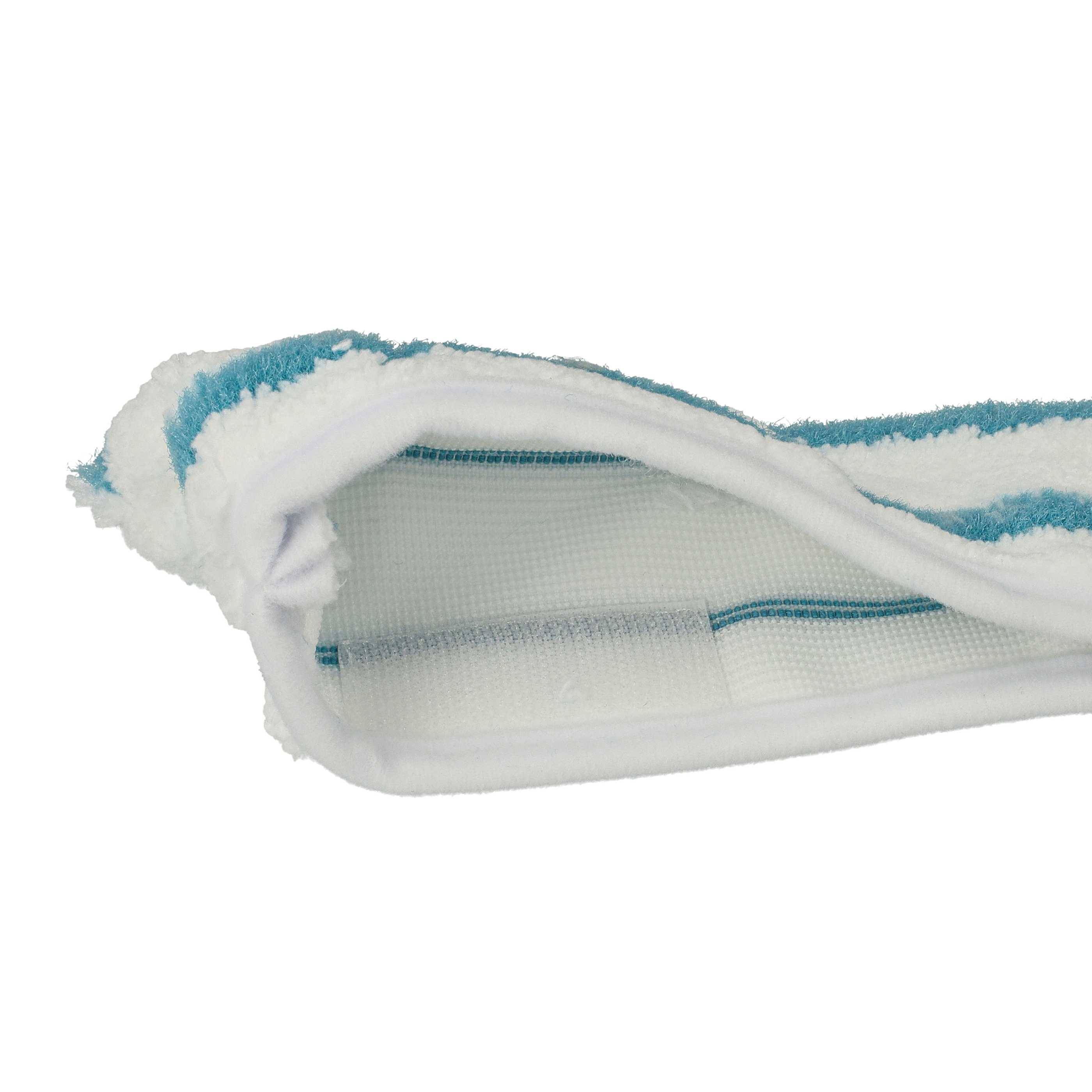 vhbw 2x Ersatzbezug kompatibel mit Leifheit Window Washer M Einwascher, Fensterreiniger