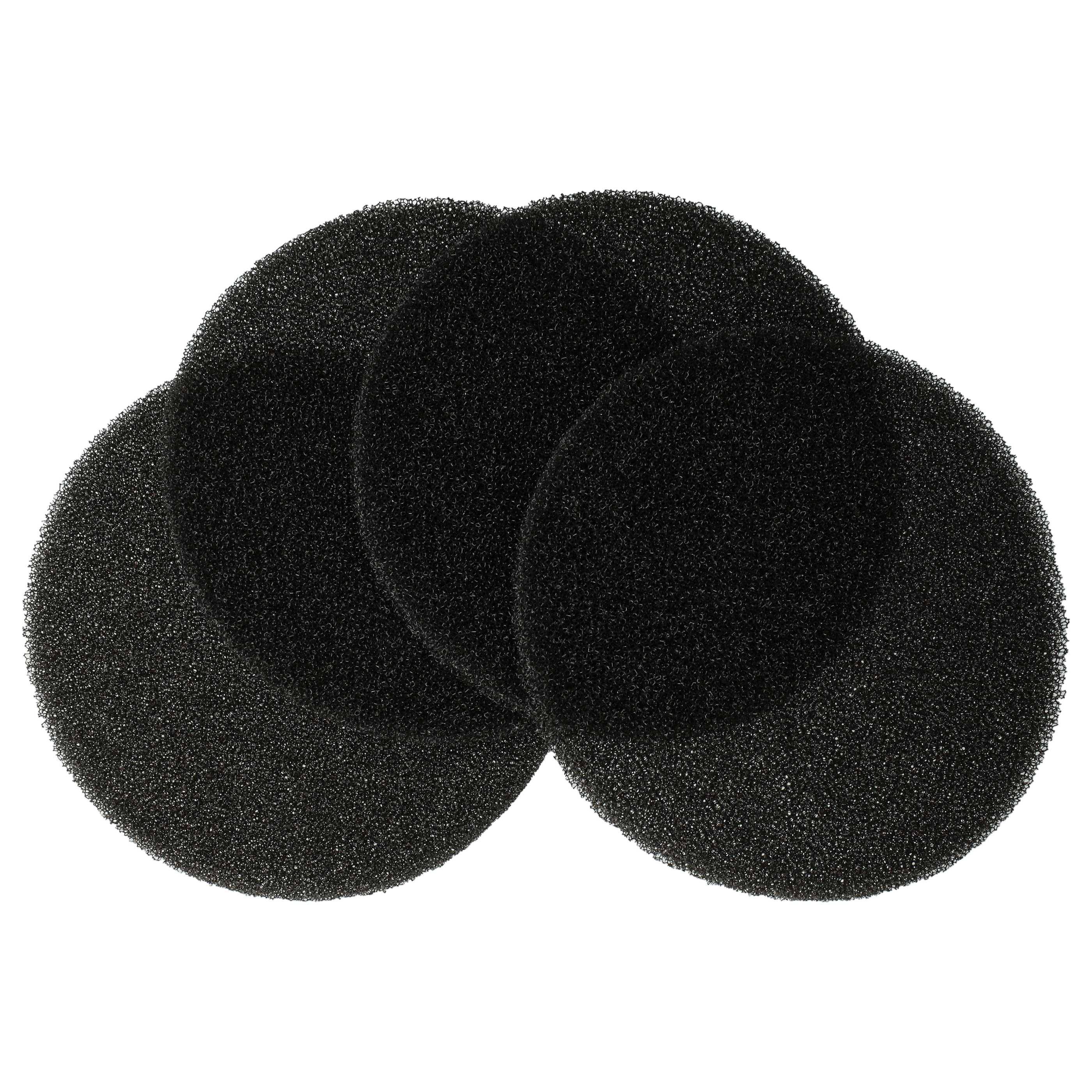 vhbw 4x Filter kompatibel mit Viessmann Vitovent 100-D Luftbefeuchter, Lüftungsgerät - Luftfilter Staubfilter