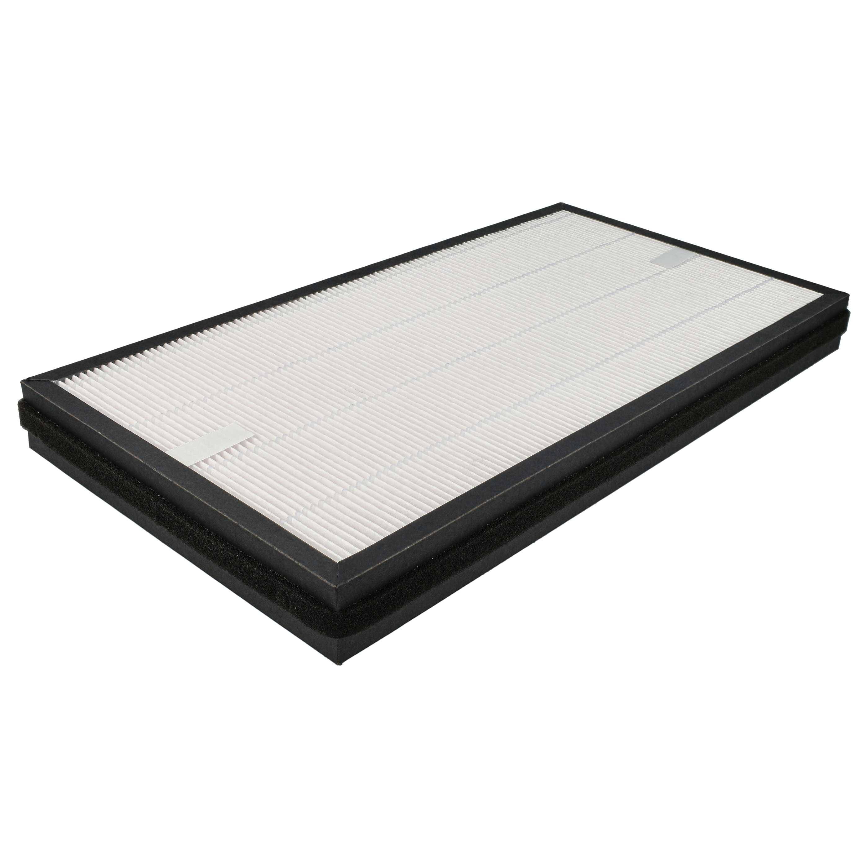 vhbw Ersatzfilter Luftfilter Kombifilter HEPA Aktivkohle Ersatz für Boneco A341 für Luftbefeuchter, Luftreiniger