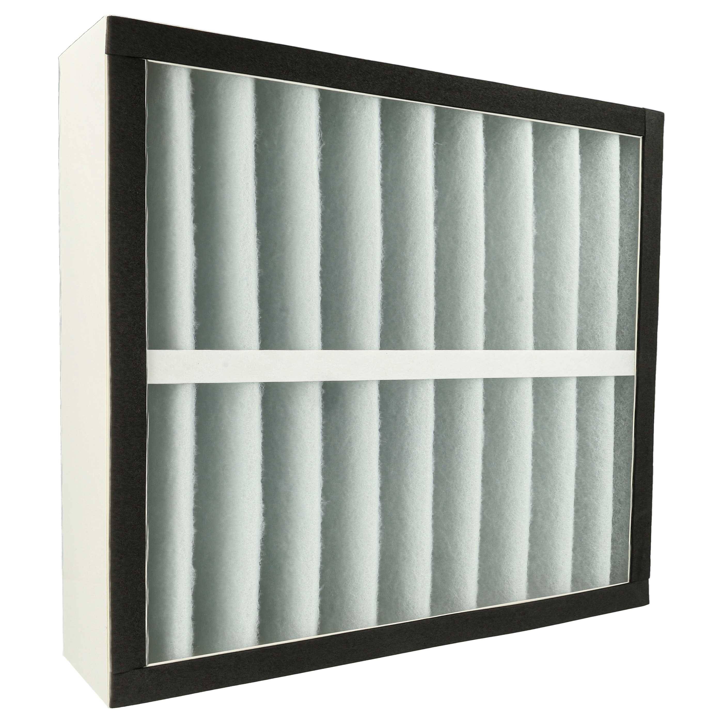 vhbw Vorfilter Ersatz für Dustcontrol 42918 für Luftreiniger - Kunststoff, Filterklasse G4, Schwarz, Weiß