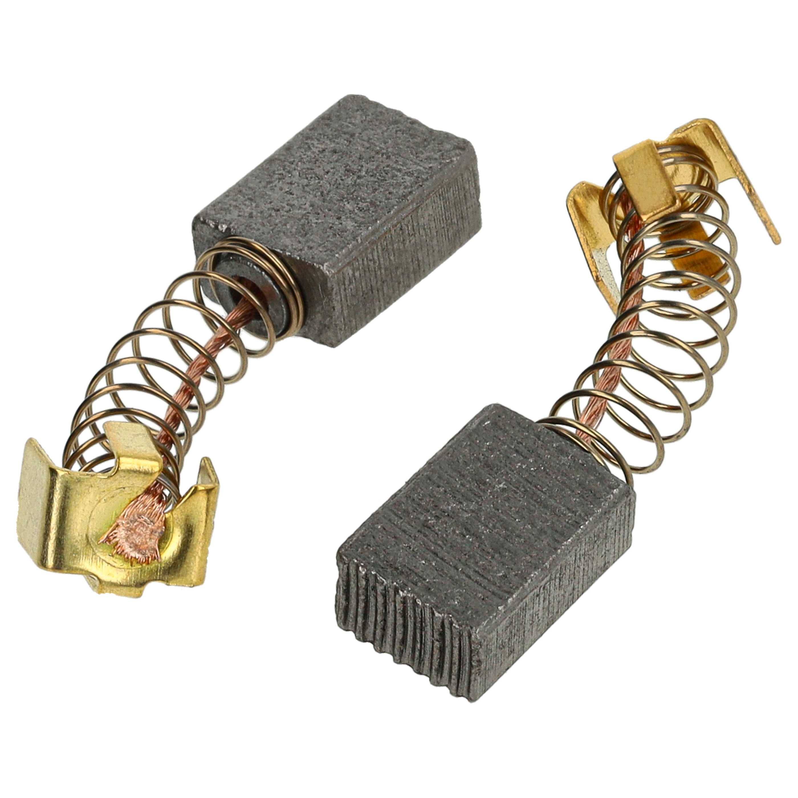 vhbw 2x Kohlebürste 5 x 8 x 11 mm kompatibel mit Makita 6701B | 6510LVR, 6802BV, 6800DBV, 6300T, 6413, 6801B, 6410, 6801DBV Elektrowerkzeug