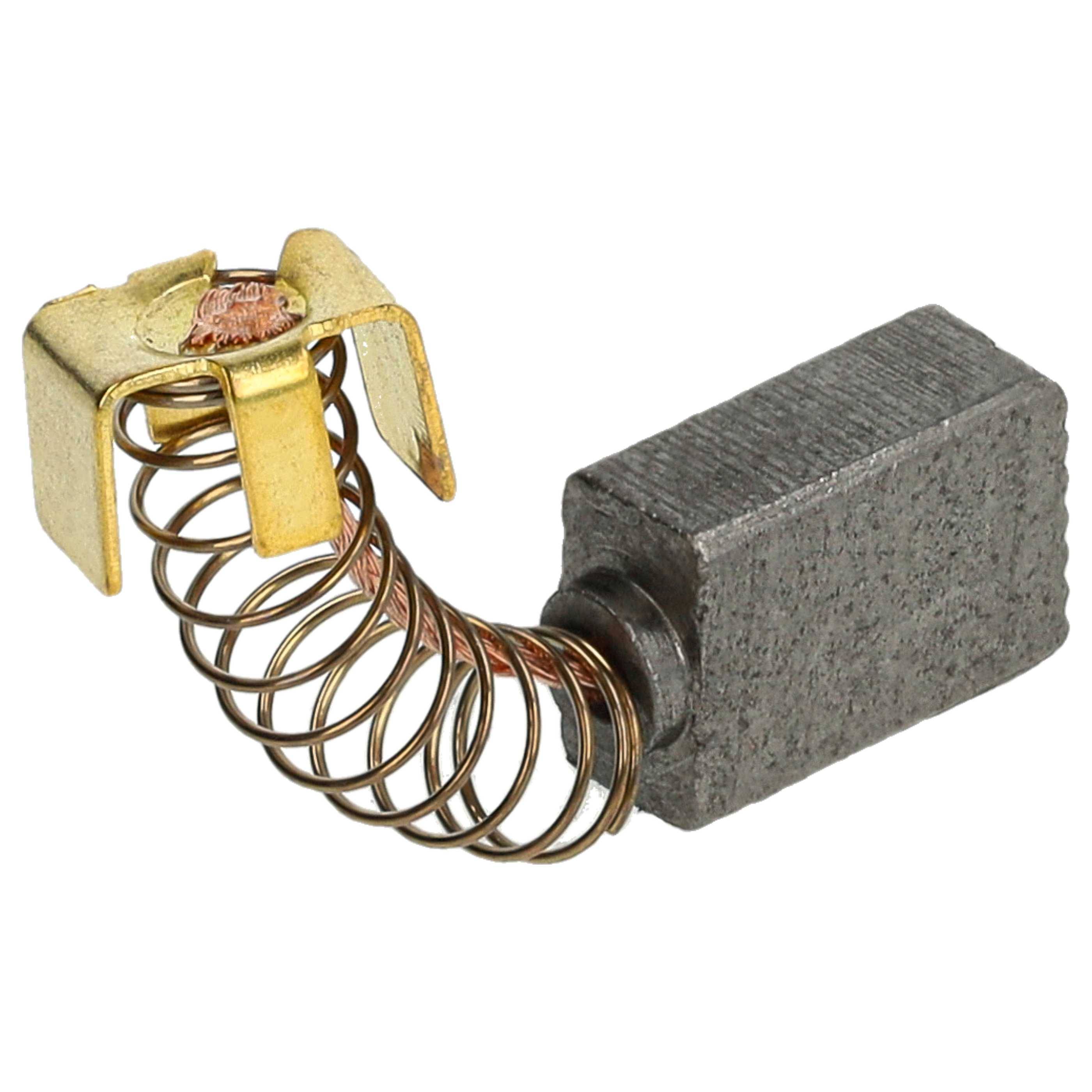 vhbw 2x Kohlebürste 5 x 8 x 11 mm kompatibel mit Makita M432, JV0600K, UH 6300, UH6300, UH4500, UH 4500, JV0600, M901, MT431 Elektrowerkzeug