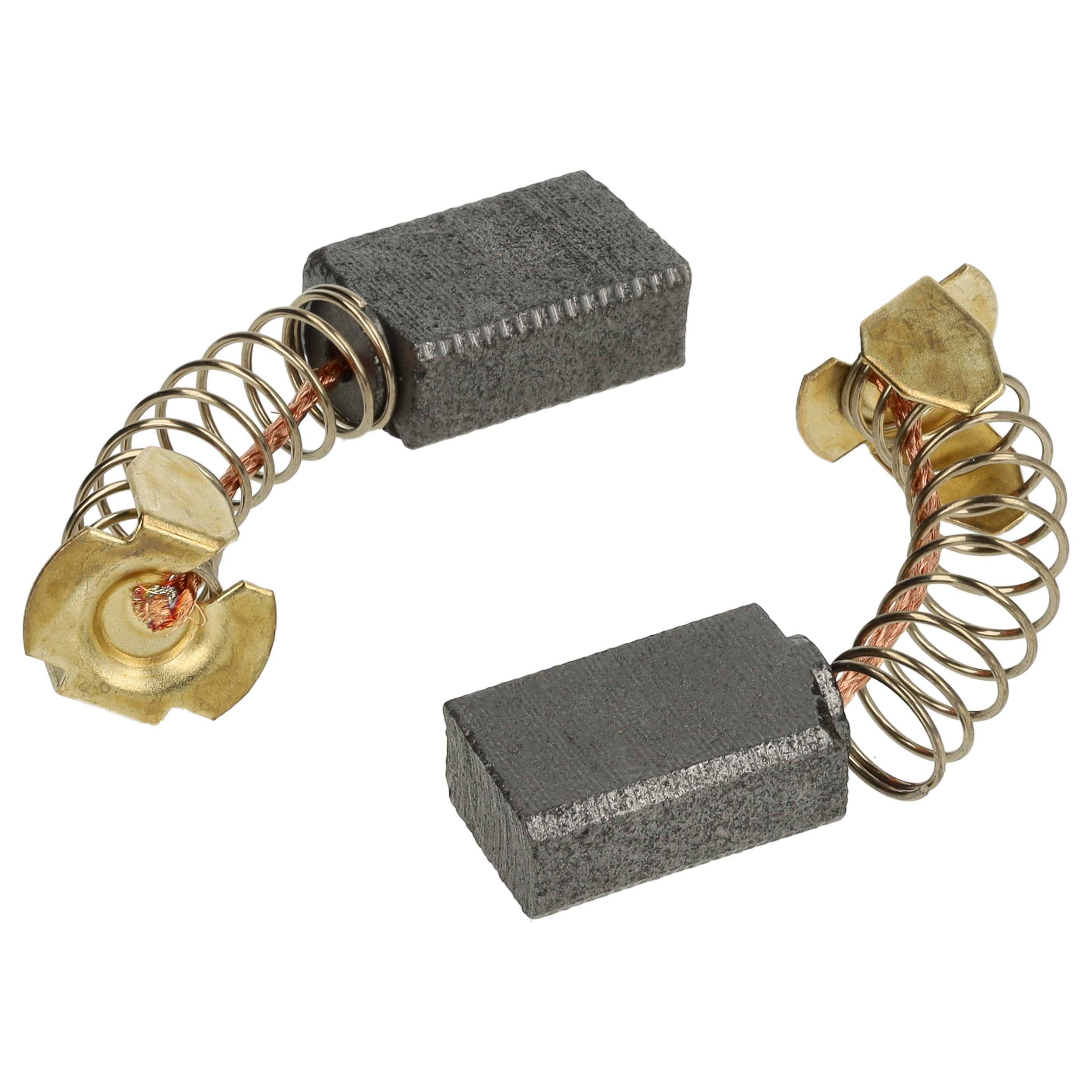 vhbw 2x Kohlebürste 6 x 10 x 16 mm Ersatz für Makita 181410-1, CB-106 für Elektrowerkzeug