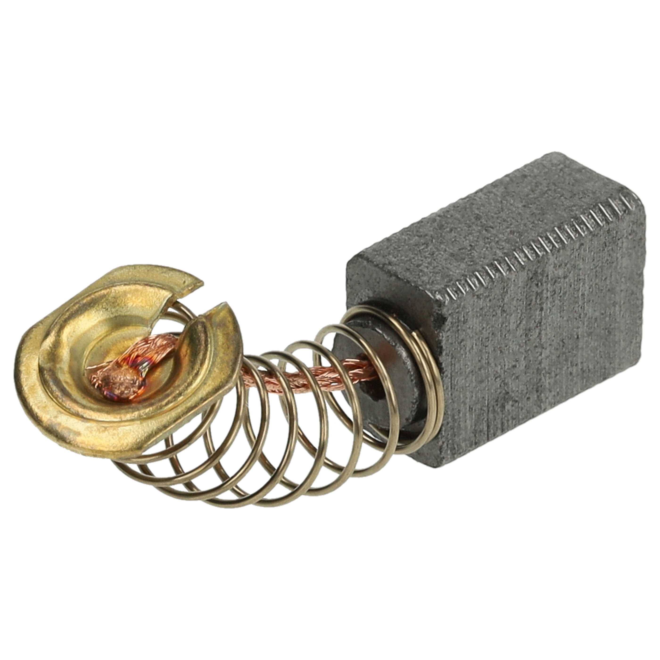vhbw 2x Kohlebürste Schleifkohle 6 x 9 x 12mm kompatibel mit Makita 9401 | 9402, 9501B, 9501BM, 9503B, 9505B, 9505BH Elektrowerkzeug