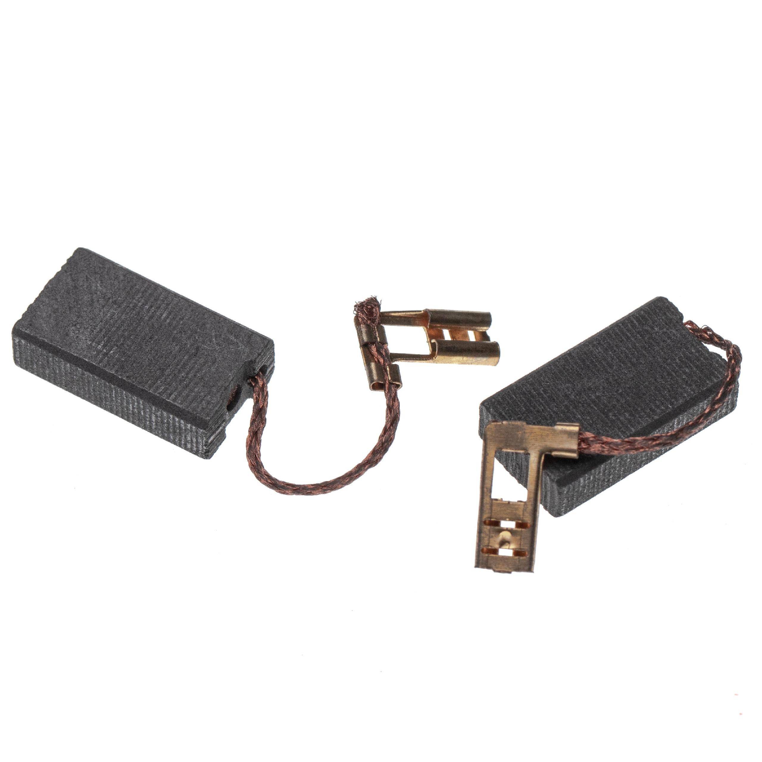 vhbw 2x Kohlebürste 6,3 x 12,5 x 22 mm Ersatz für Bosch 1617014122 | für Elektrowerkzeug