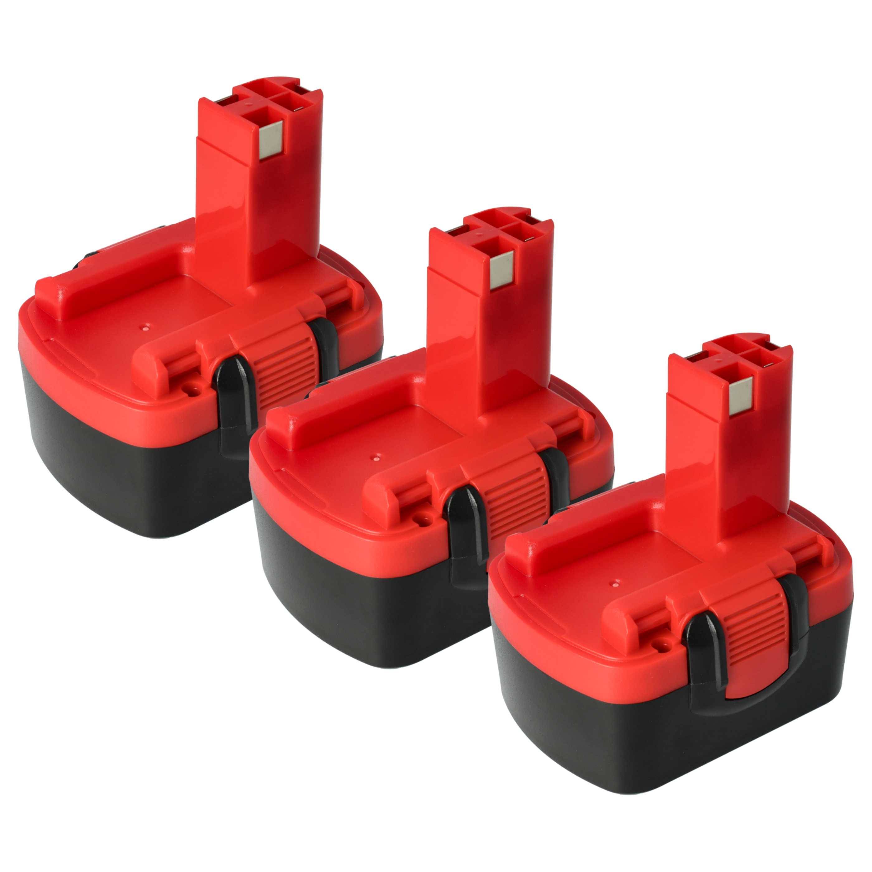 vhbw 3x Akku kompatibel mit Cyklop CHT 300 Werkzeug (1500 mAh, NiMH, 14,4 V)