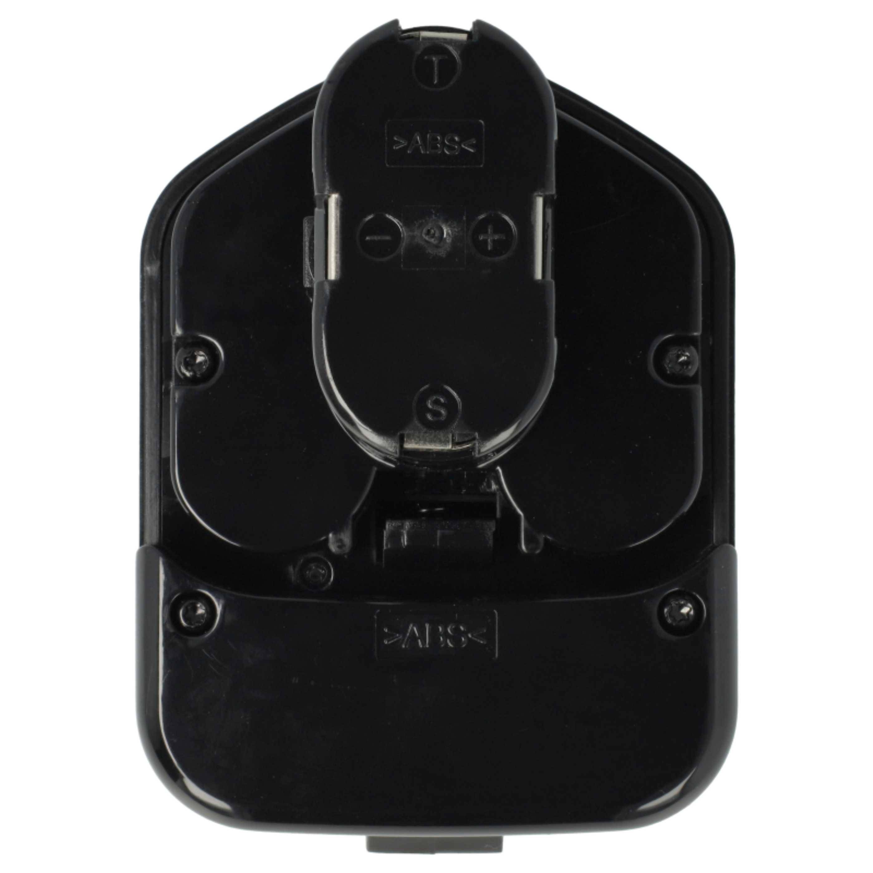 vhbw 2x Akku kompatibel mit Hitachi DS 12DVB, DS12DVB2, DS 12DVB2, DS12DVB2KS Elektrowerkzeug (3300 mAh, NiMH, 12 V)