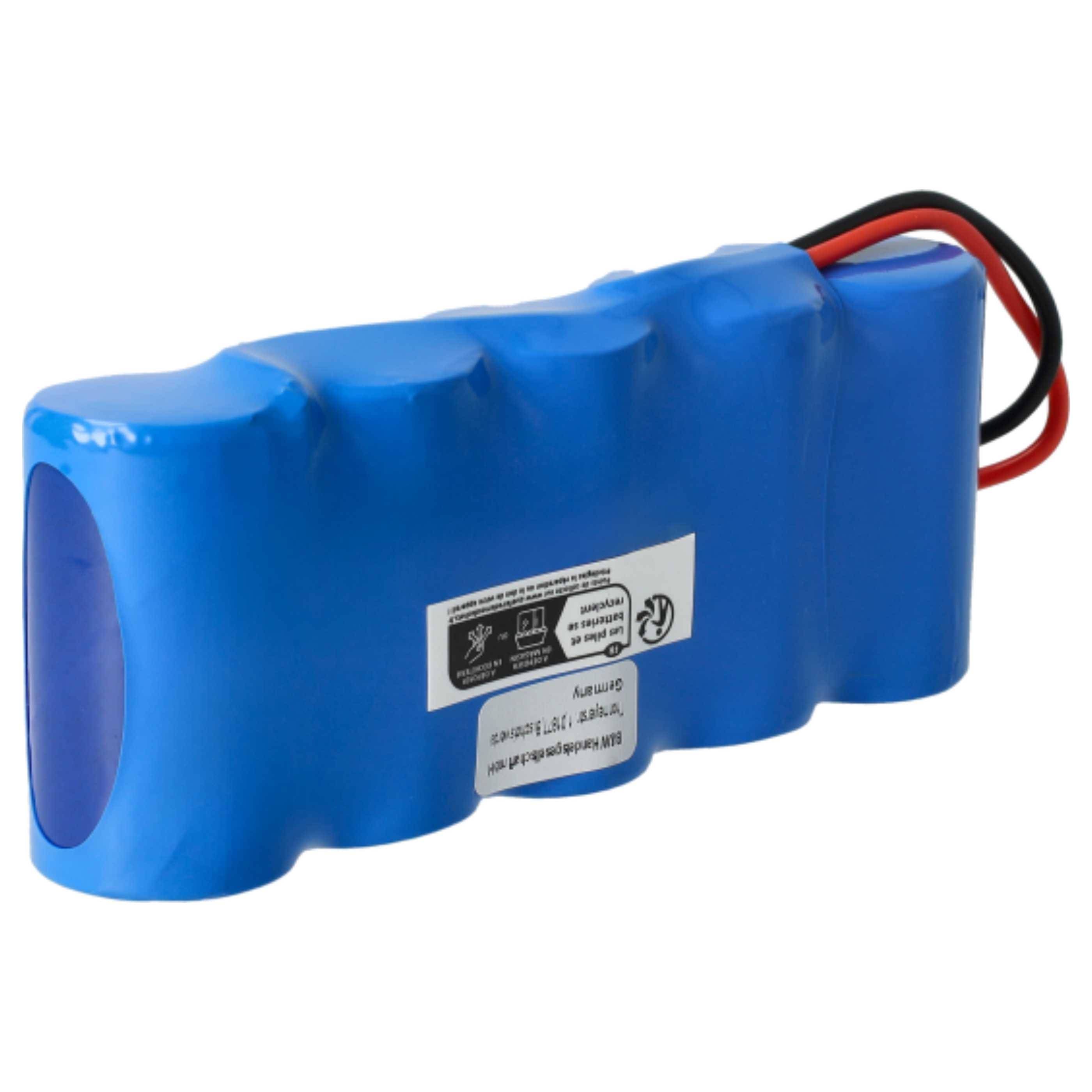 vhbw 3x Akku kompatibel mit Bosch Rollfix D861E, D962E, D870E, 861E Schiebetorantrieb Torantrieb Drehtorantrieb (2000 mAh, 6 V, NiMH)