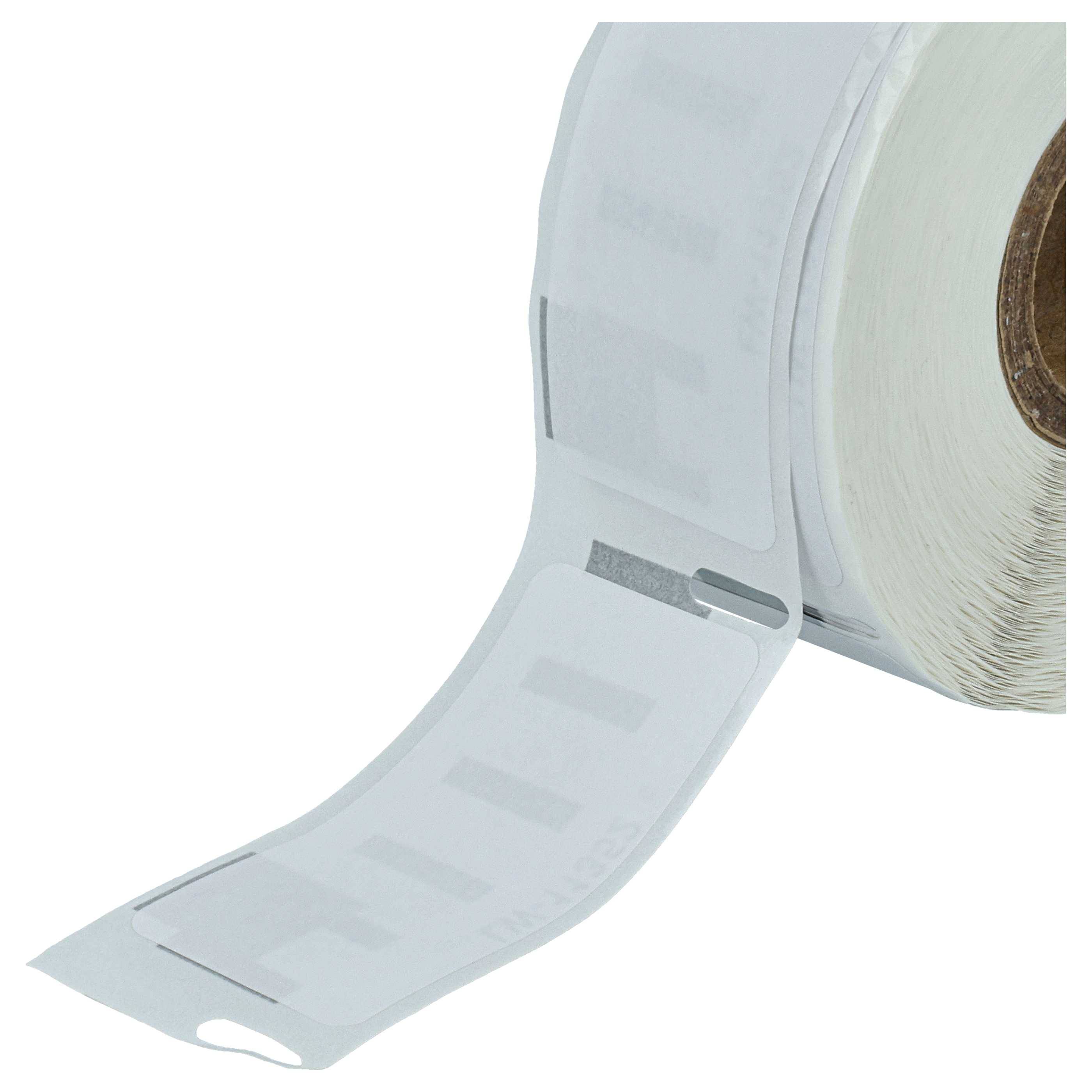 vhbw 5x Etiketten-Rolle 25mm x 54mm (500 Etiketten) kompatibel mit Dymo LabelWriter LW400 Turbo, LW400 Duo, LW450 Etiketten-Drucker