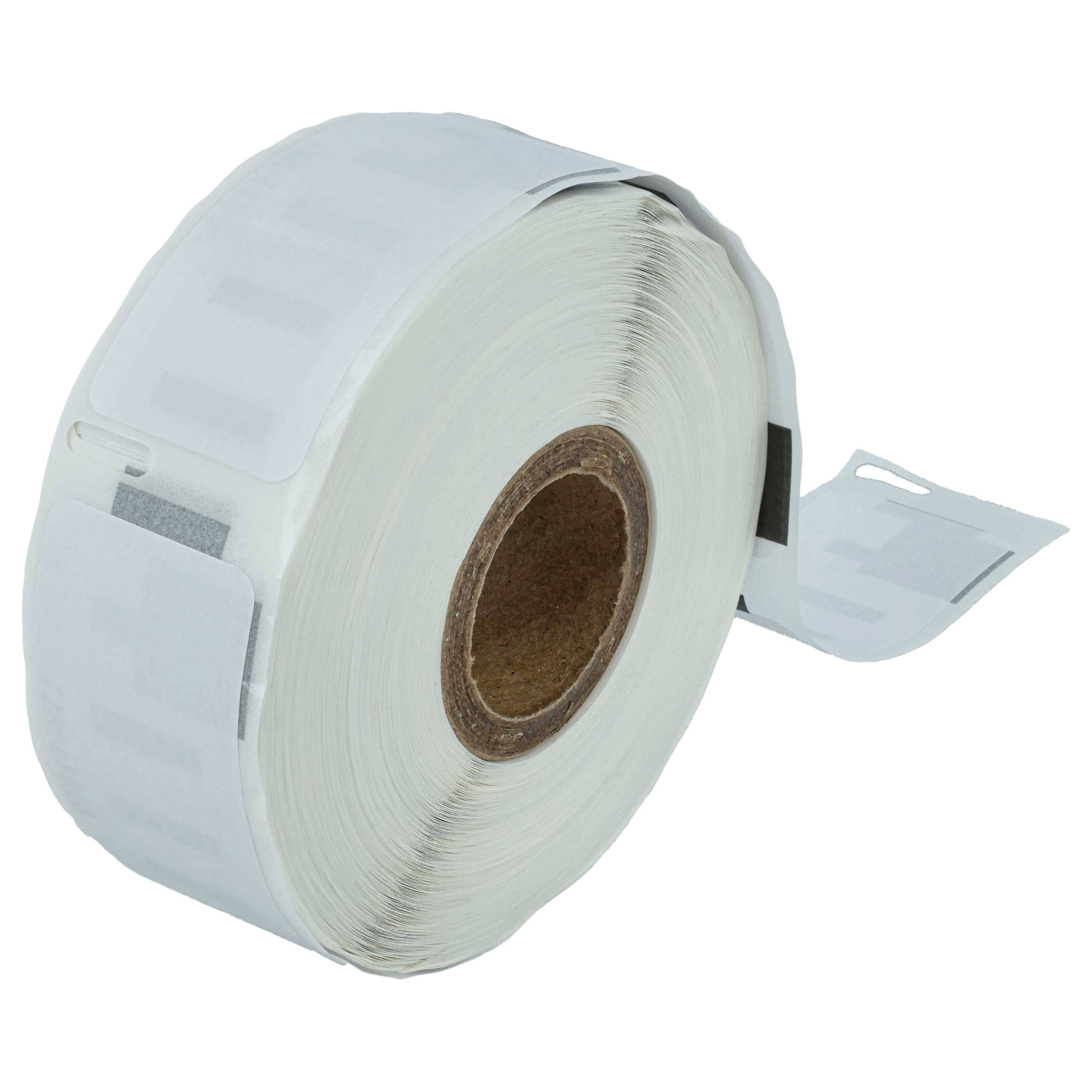 vhbw 5x Etiketten-Rolle 25mm x 54mm (500 Etiketten) kompatibel mit Seiko Smart Label Printer EZ30, Plus, Pro, SLP100 Etiketten-Drucker