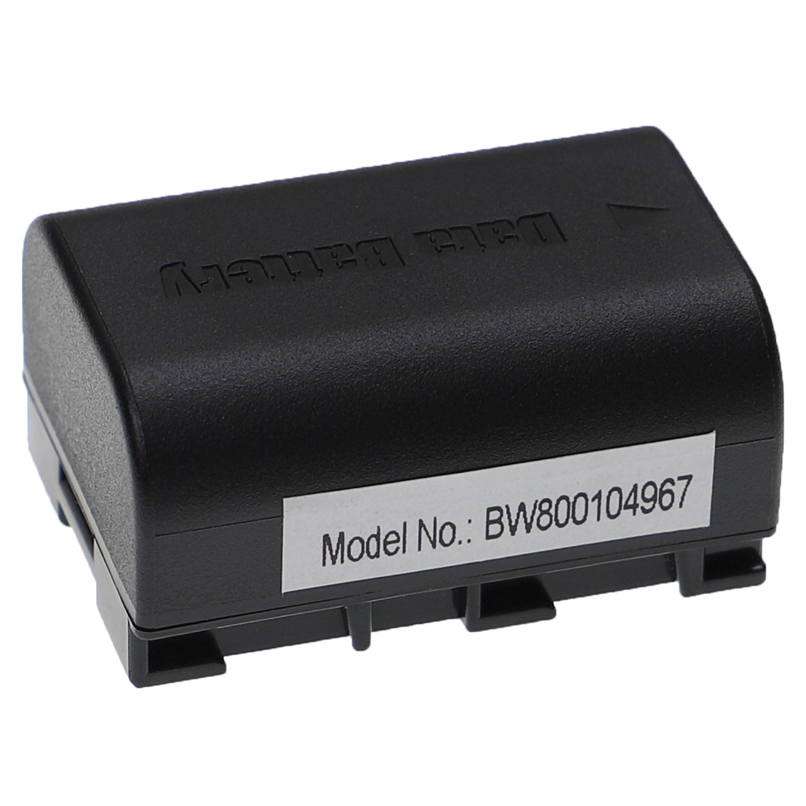 vhbw Akku kompatibel mit JVC GZ-HD500SEU, GZHD520, GZ-HD500U, GZ-HD510 Videokamera Camcorder (1200 mAh, 3,6 V, Li-Ion) + Infochip