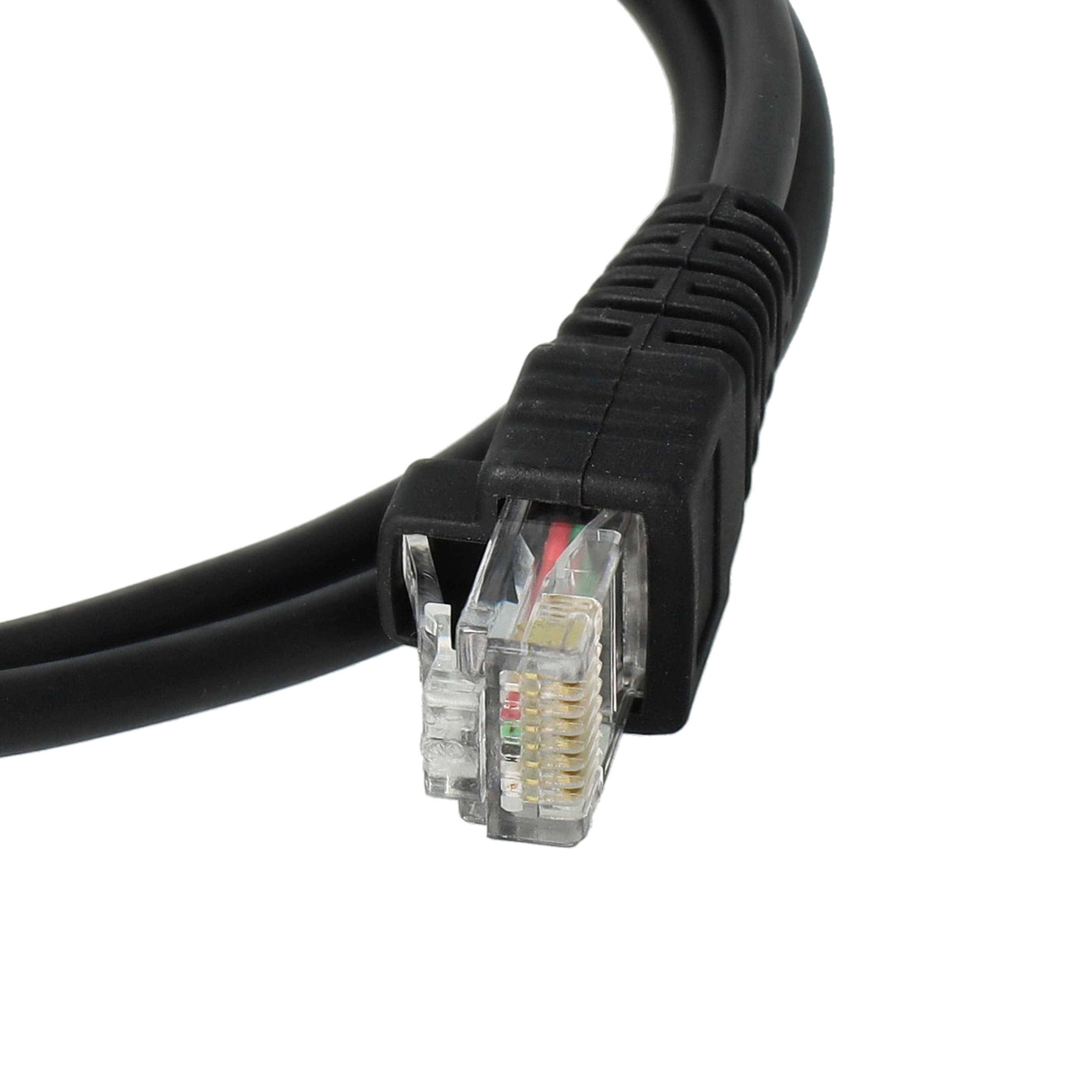 vhbw USB Programmierkabel kompatibel mit Motorola SM50 Pro3100, SM120, Sportbase-Serie, Radius-Serie Funkgerät, schwarz