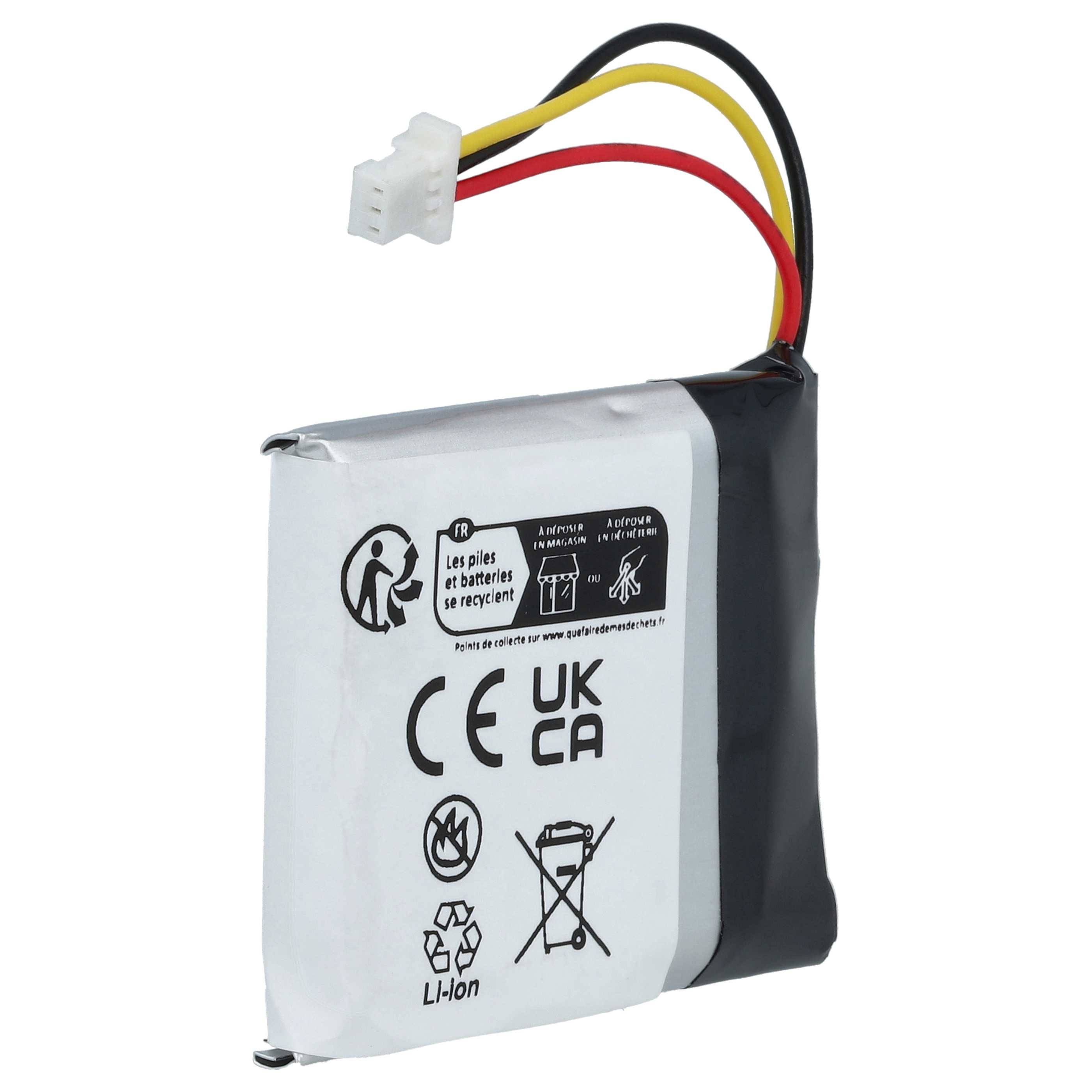 vhbw Akku Ersatz für Garmin 010-01069-01, 010-11864-00, 361-00043-10 für Hundehalsband Hunde-Trainer (700mAh, 3,7V, Li-Ion)