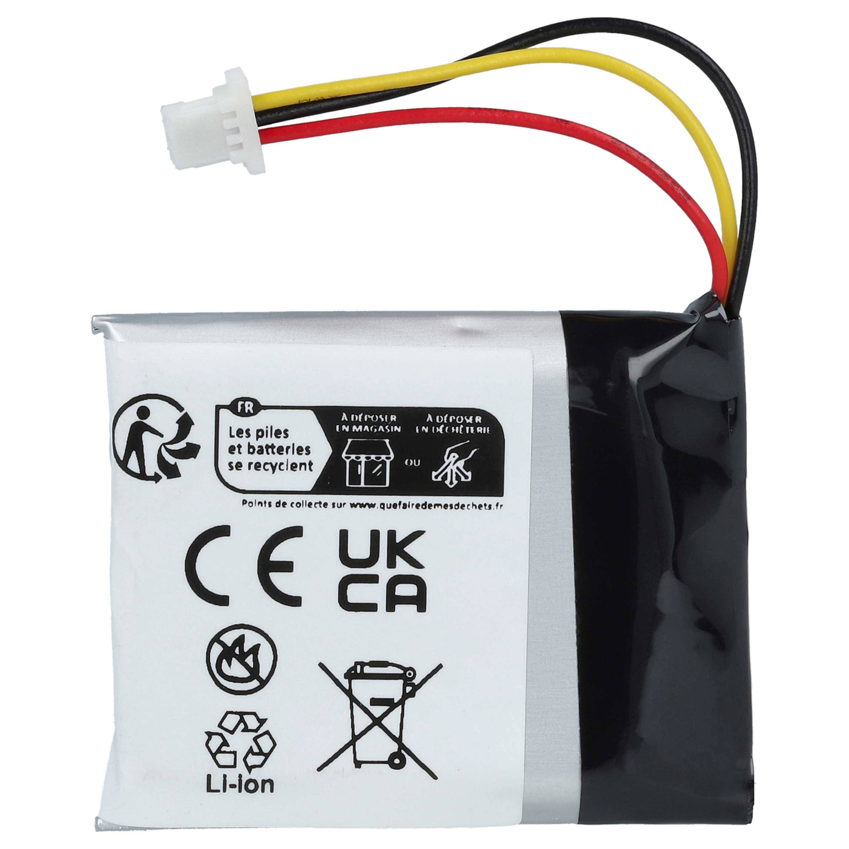 vhbw Akku kompatibel mit Garmin Delta Sport, Delta, Delta Handheld Hundehalsband Hunde-Trainer (700mAh, 3,7V, Li-Ion)