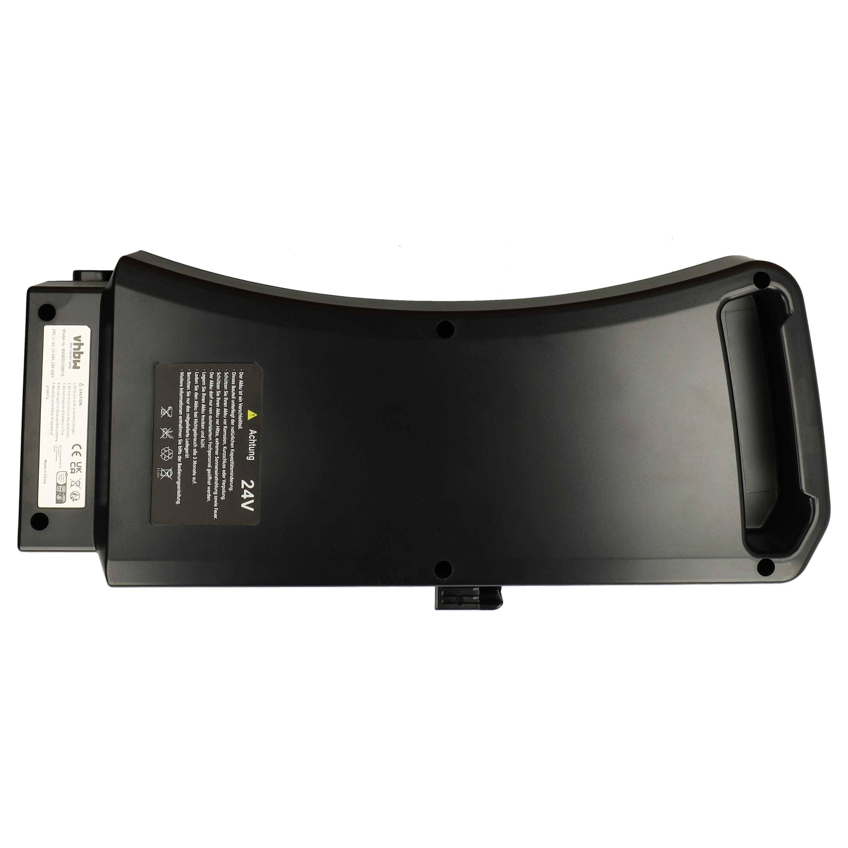 vhbw Akku Ersatz für Samsung SDI Side-Click 24V, SDI-2511A für E-Bike (10,4 Ah, 24 V, Li-Ion) - Schwarz
