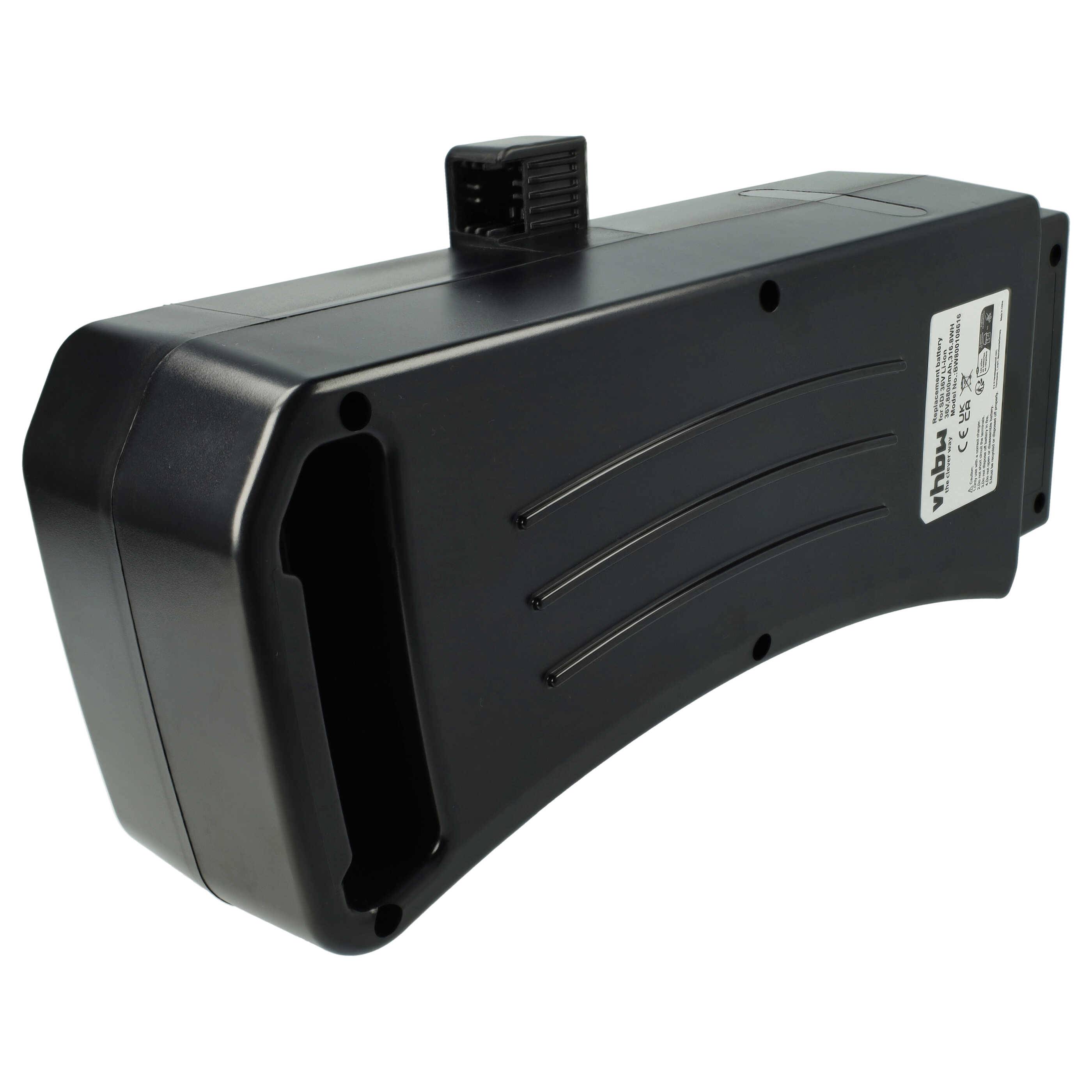 vhbw Akku kompatibel mit Prophete 52466-0111, 52467-0111, 52567-0111, 52667-0111, 52457-0111 E-Bike (8,8 Ah, 36 V, Li-Ion) - Schwarz