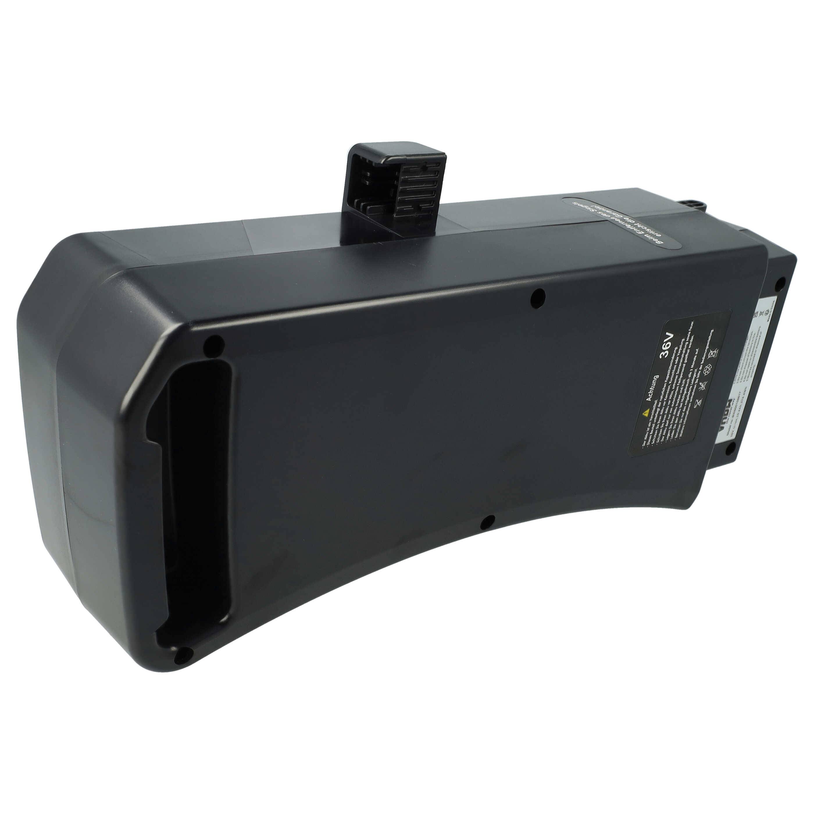 vhbw Akku Ersatz für Samsung SDI Side-Click 36V für E-Bike (10,4 Ah, 36 V, Li-Ion) - Schwarz