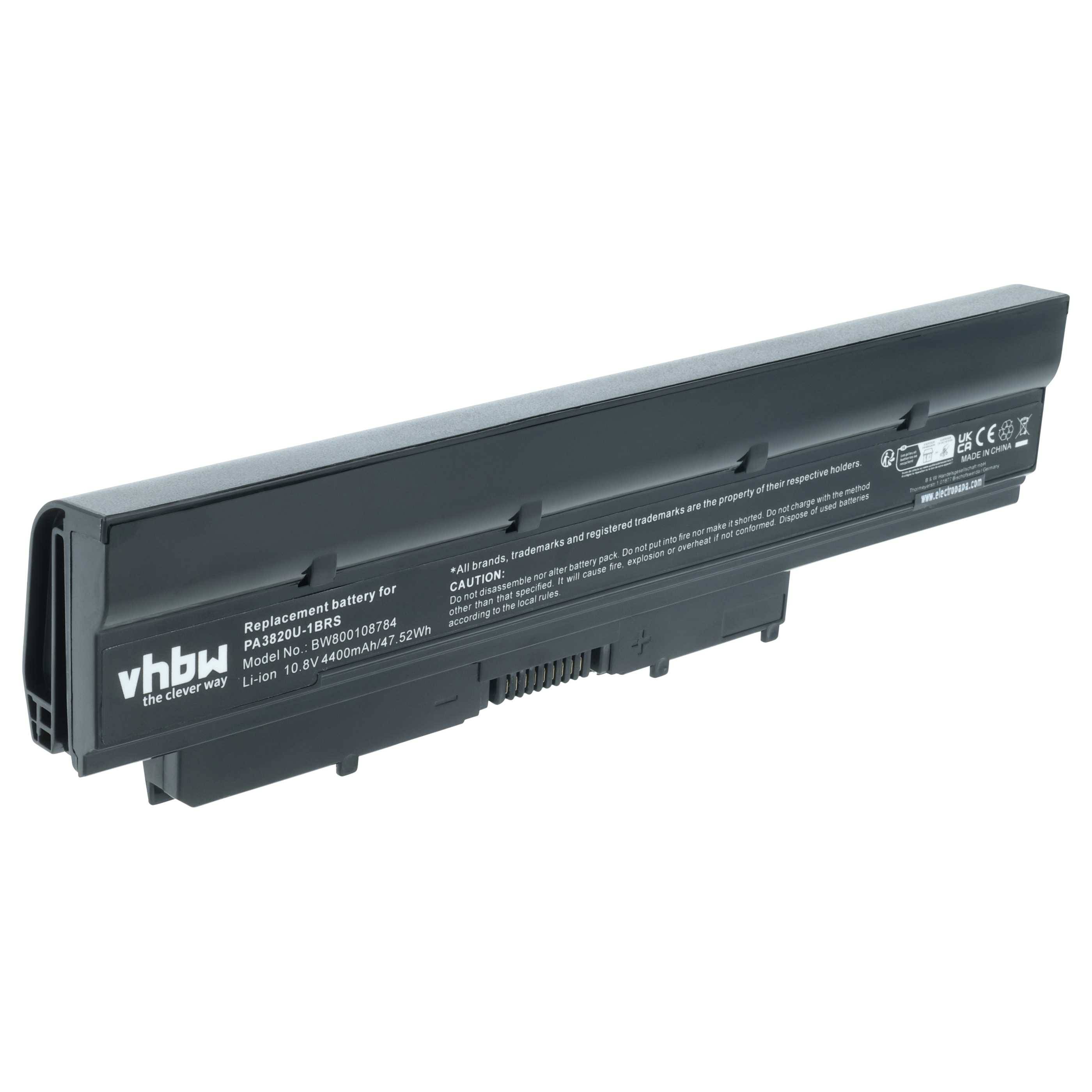Ersatzbatterie für PASLODE B18643, Modell BOV-IB18643F, 18V, 4500mAh, 81Wh. Schwarze rechteckige Form mit Produktetiketten.