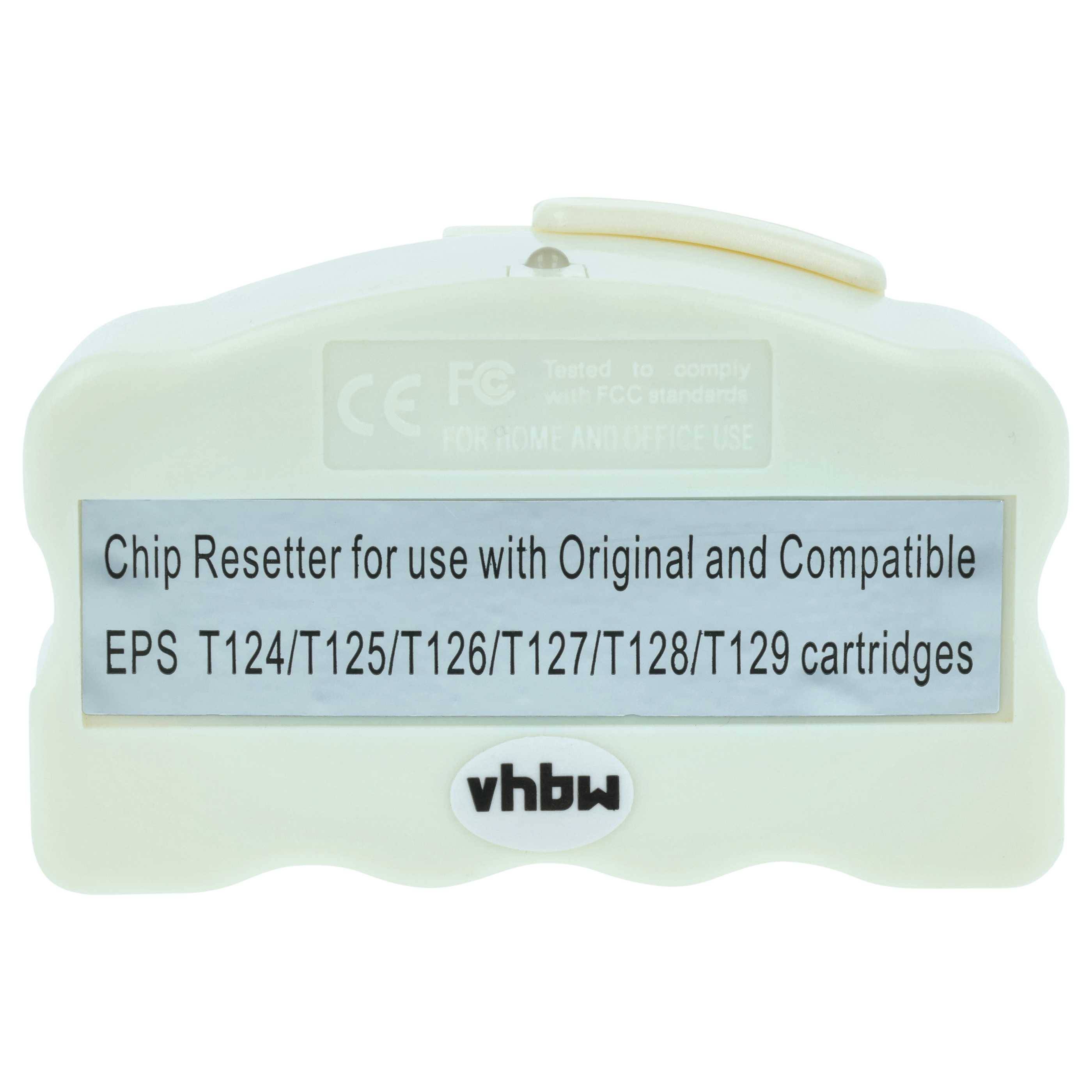 vhbw Chip Resetter kompatibel mit Epson Stylus S22, SX420W, SX235W, SX430W, SX425W, SX125, SX230, SX130 Drucker, Tintenpatrone