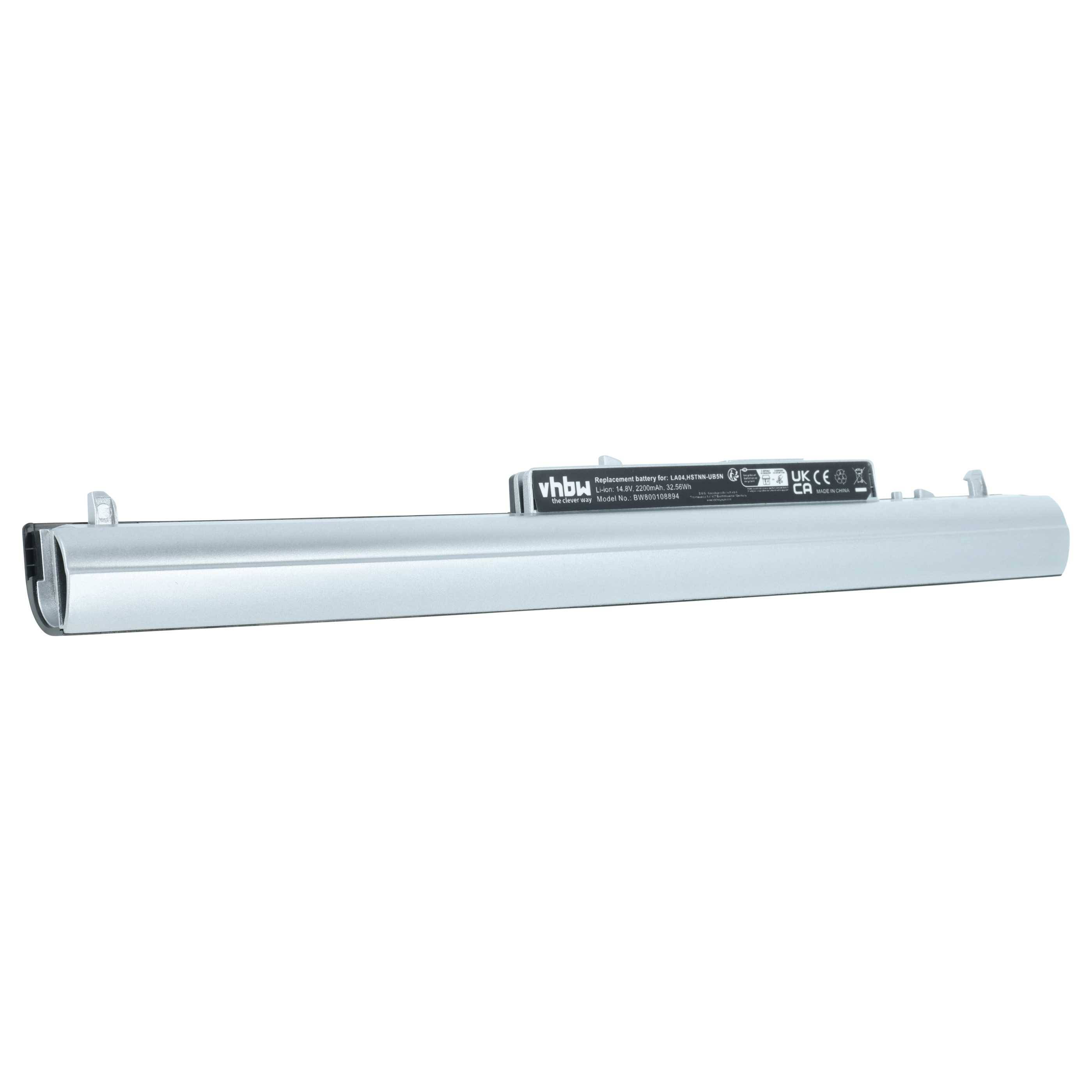 Ein silbernes zylindrisches Objekt mit der Aufschrift 