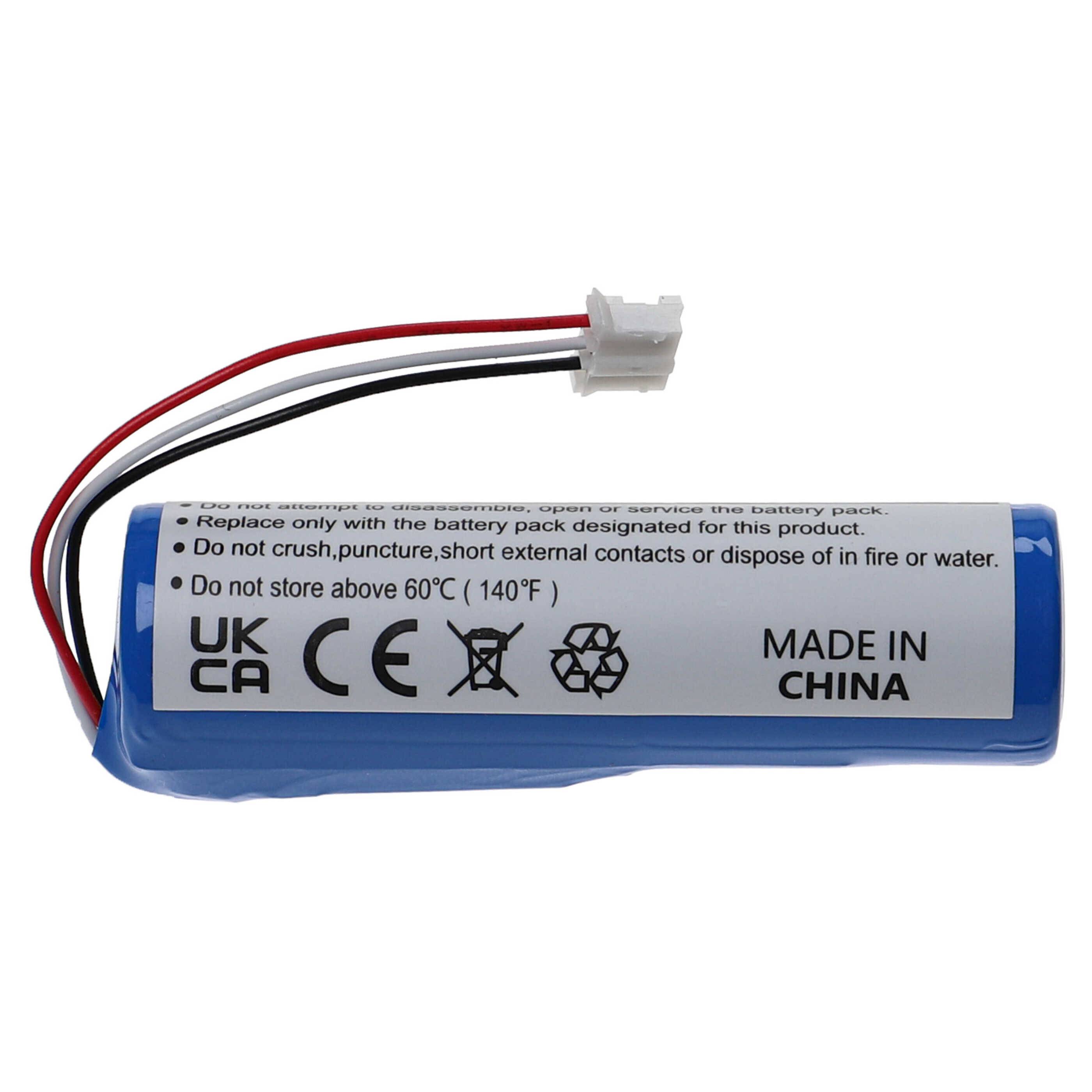 vhbw Akku kompatibel mit Marantz RC9001 Fernbedienung Remote Control (2200 mAh, 3,7 V, Li-Ion)