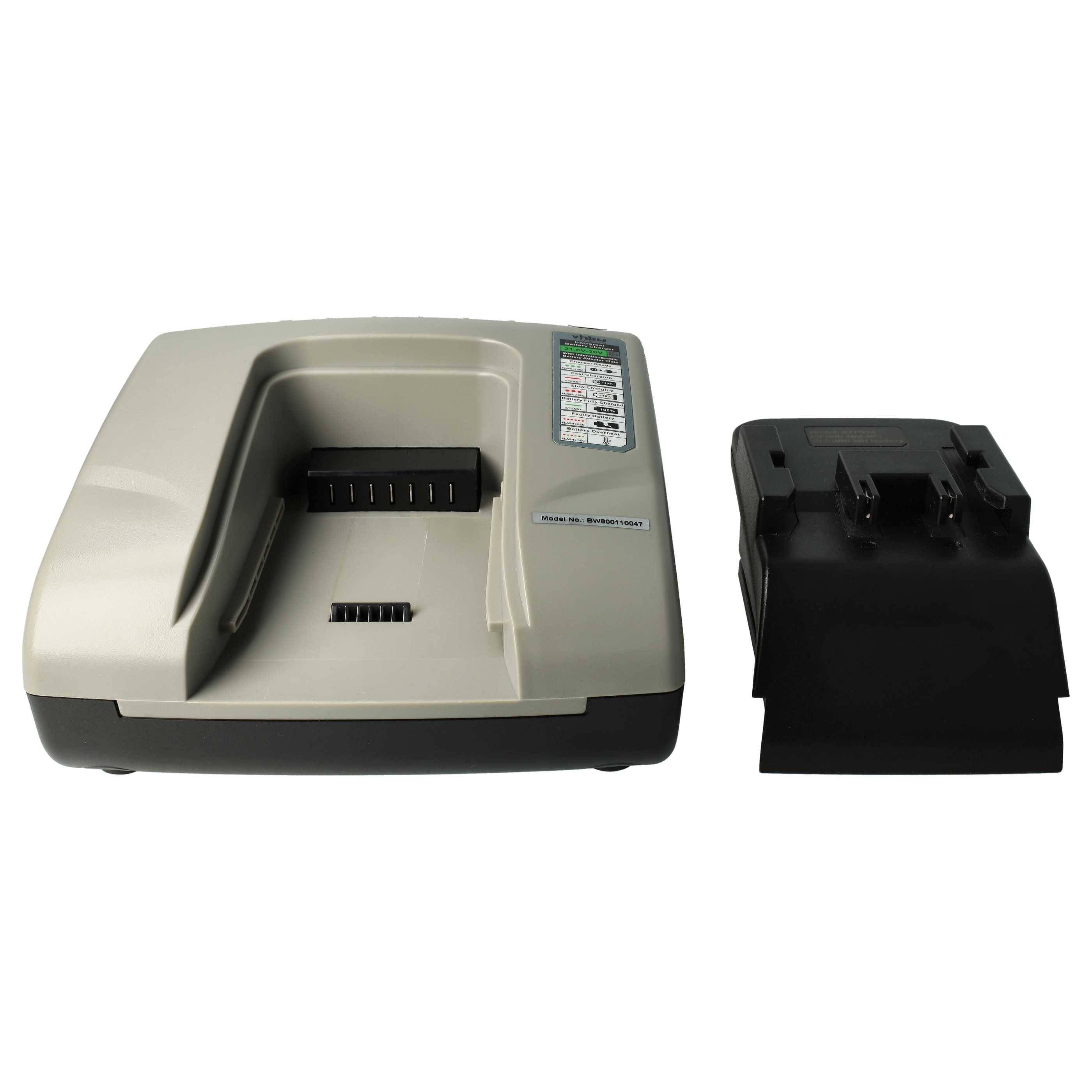 vhbw Ladegerät kompatibel mit Hilti SFC 22-A, SF 6H-A22, SF 8M-A22, SFD 22-A, SFH 22-A, SFL 24, SID 22-A Werkzeug Ni-Cd, NiMH-Akkus, 21,6V