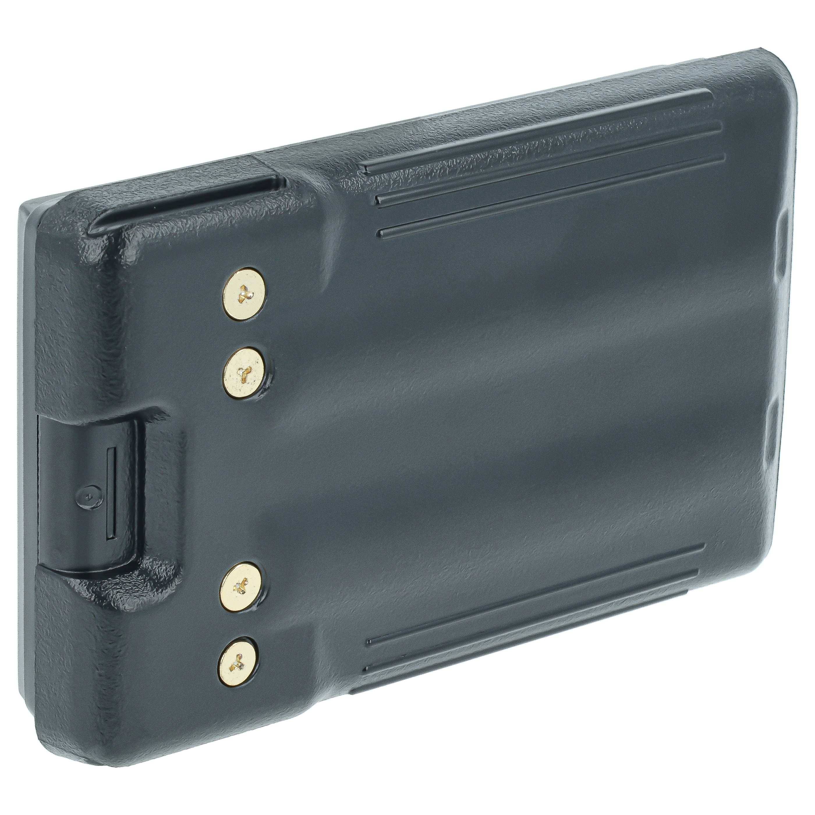 vhbw Akku kompatibel mit Standard Horizon HX600S, HX500S, HX270S, HX370S Funkgerät, Walkie Talkie (2000 mAh, 7,4 V, Li-Ion)