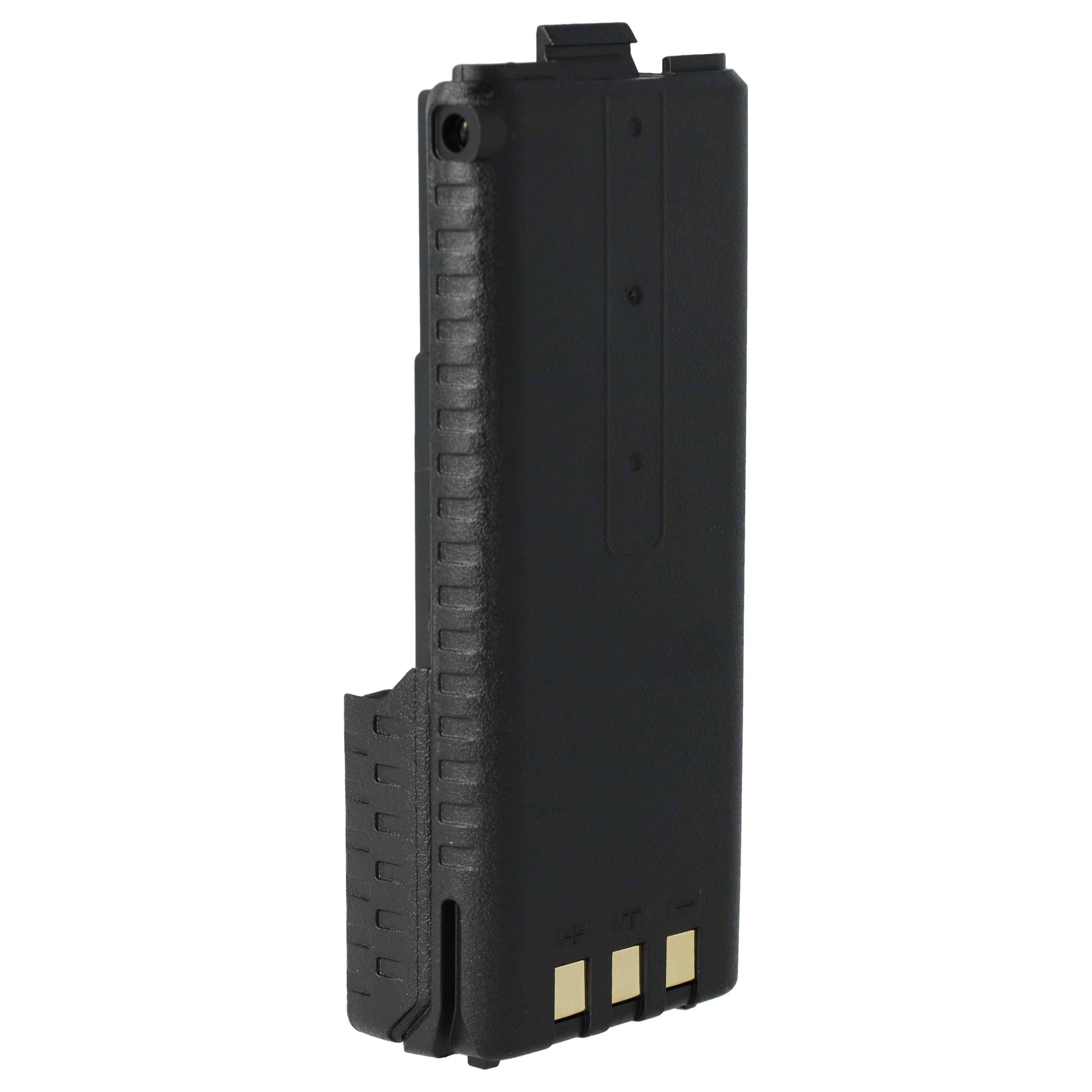 vhbw Akku kompatibel mit Baofeng UV-5R, BF-F8, UV-5RA, UV-5RE, BF-F9 Funkgerät, Walkie Talkie (3800 mAh, 7,4 V, Li-Ion)