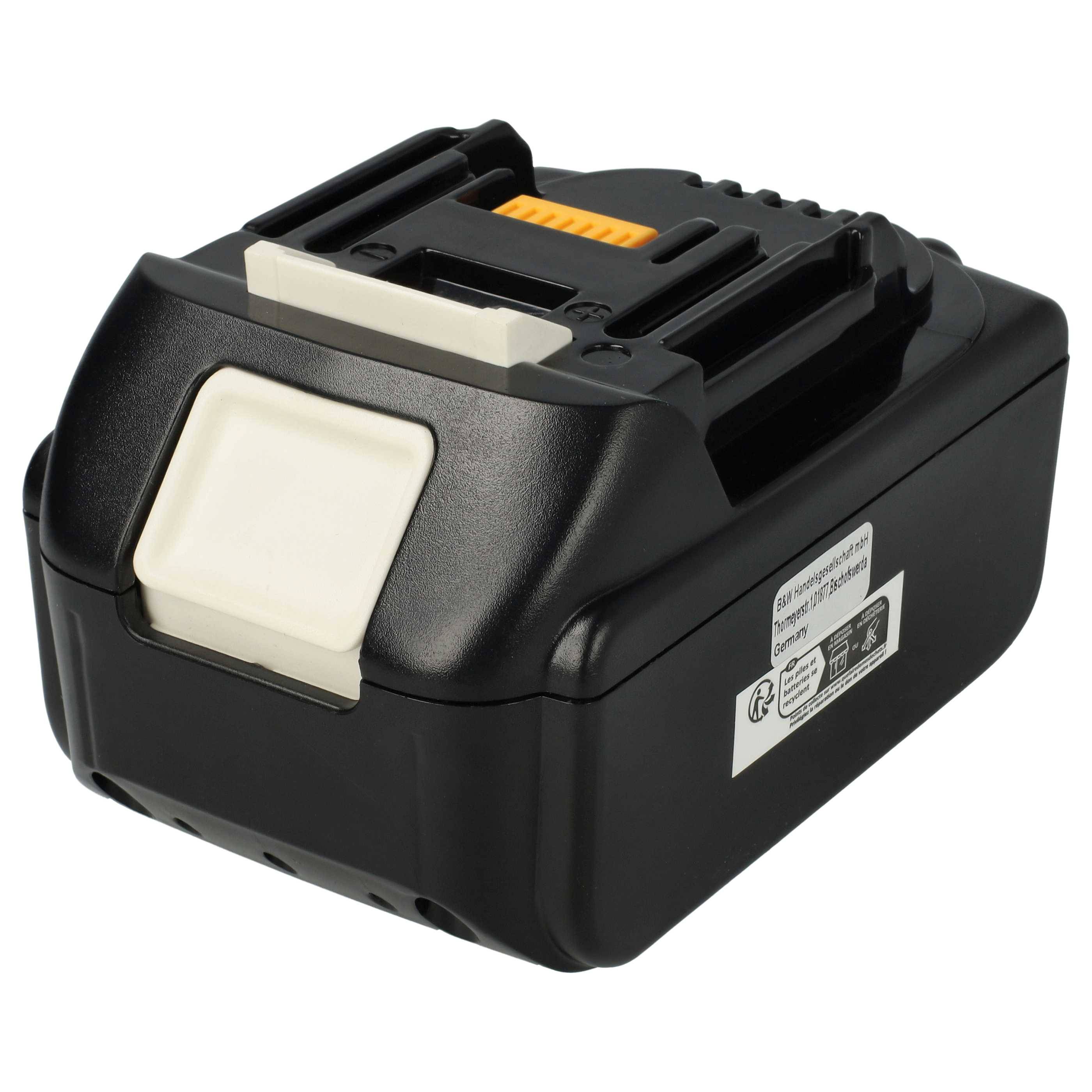 vhbw Akku kompatibel mit Klauke ESG 85-L, ESGM 45, ESG 55, ESM 25 IS VDE, ESG 55-L, ESG 85 Werkzeug (4000 mAh, Li-Ion, 18 V)