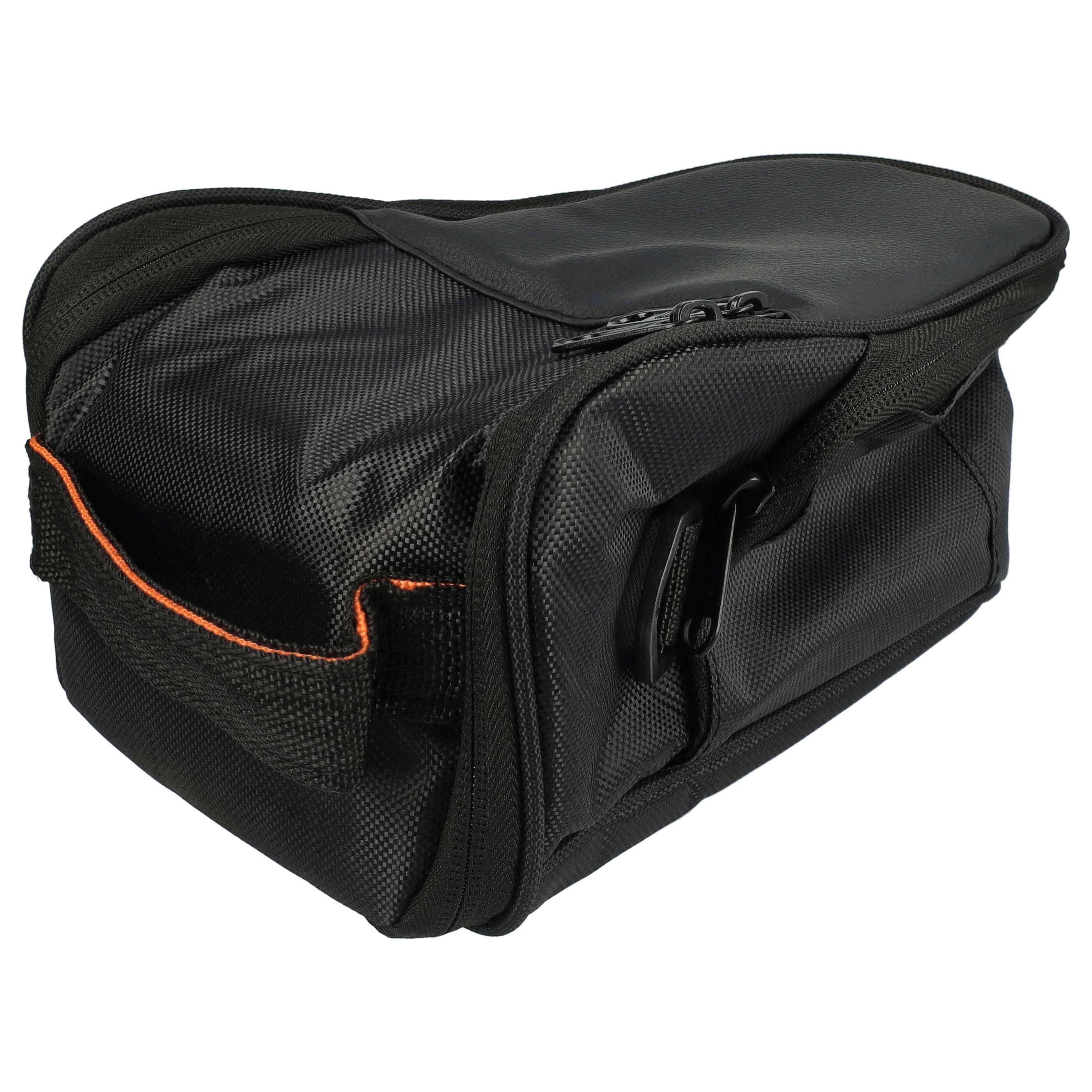 vhbw Kameratasche kompatibel mit Nikon D300, D200, D3000, D3300, D100, D3100, D3200 Kamera - schwarz, inkl. Schultergurt, 215 x 155 x 97 mm