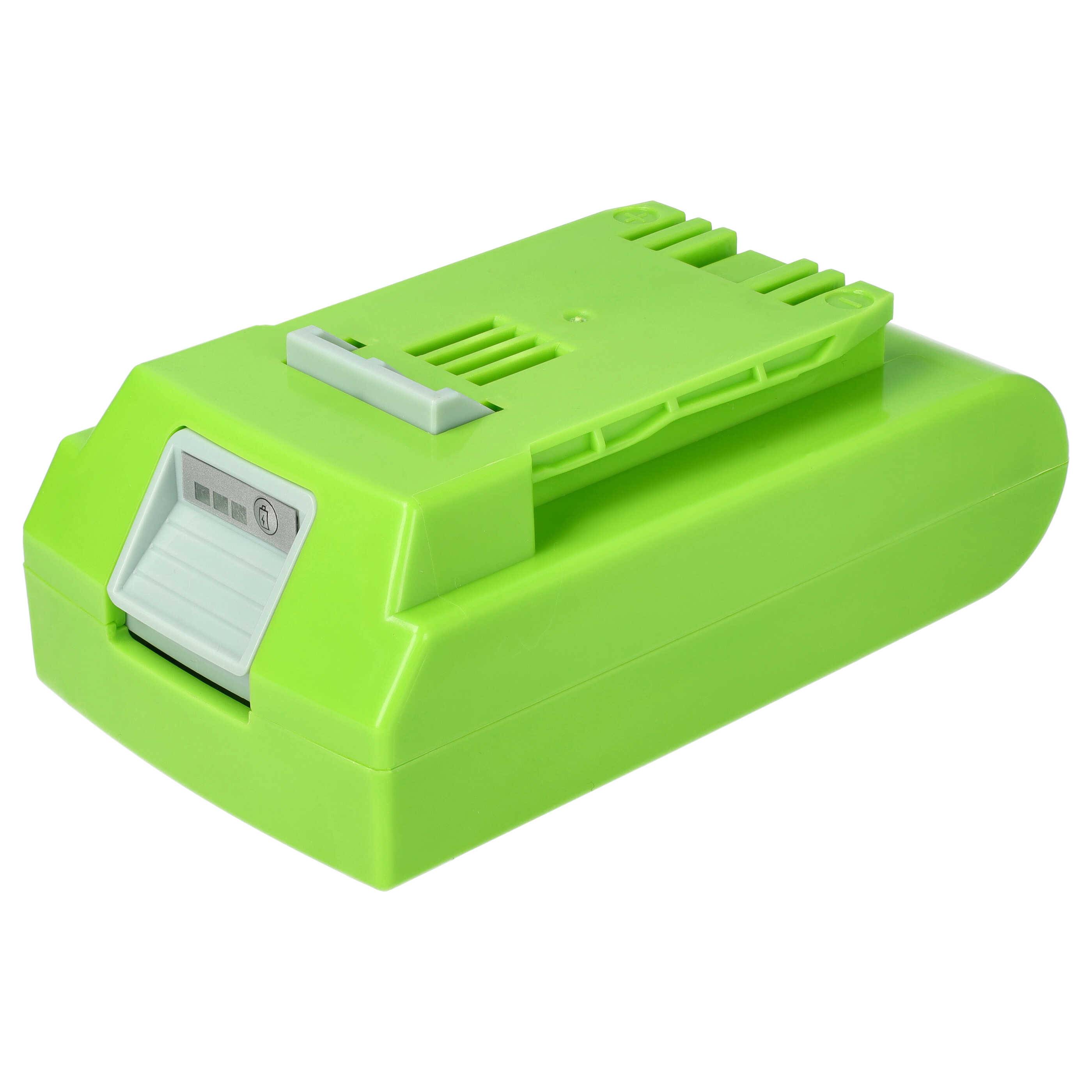 vhbw Akku kompatibel mit Greenworks G24PH51, G24, G24HT, G24CSK2, G24LT28, G24HT56, G24CS25, G24AB Werkzeug (2000 mAh, Li-Ion, 24 V)